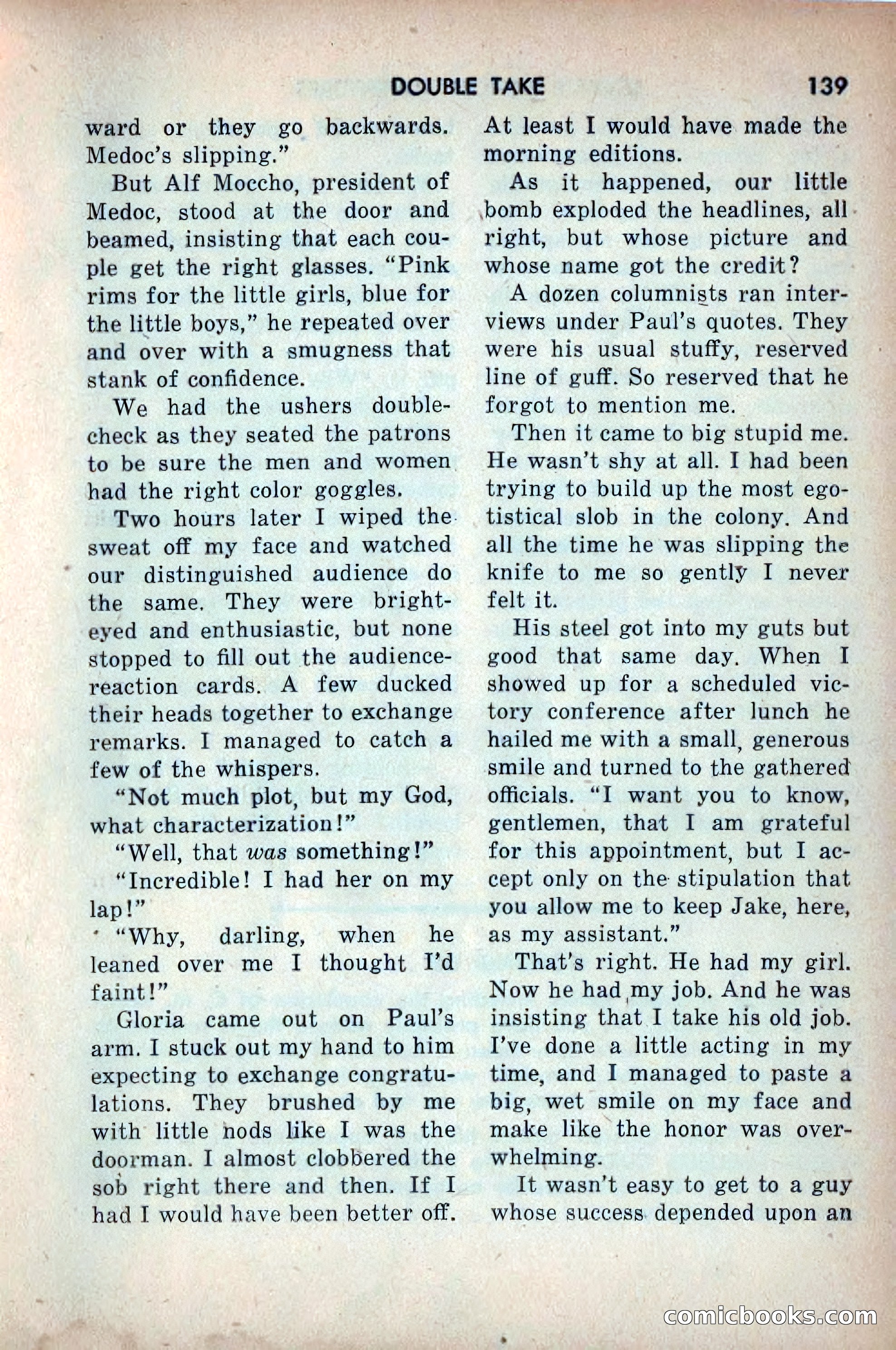 Science Fiction Adventures, December 1953 — page 141 of 164