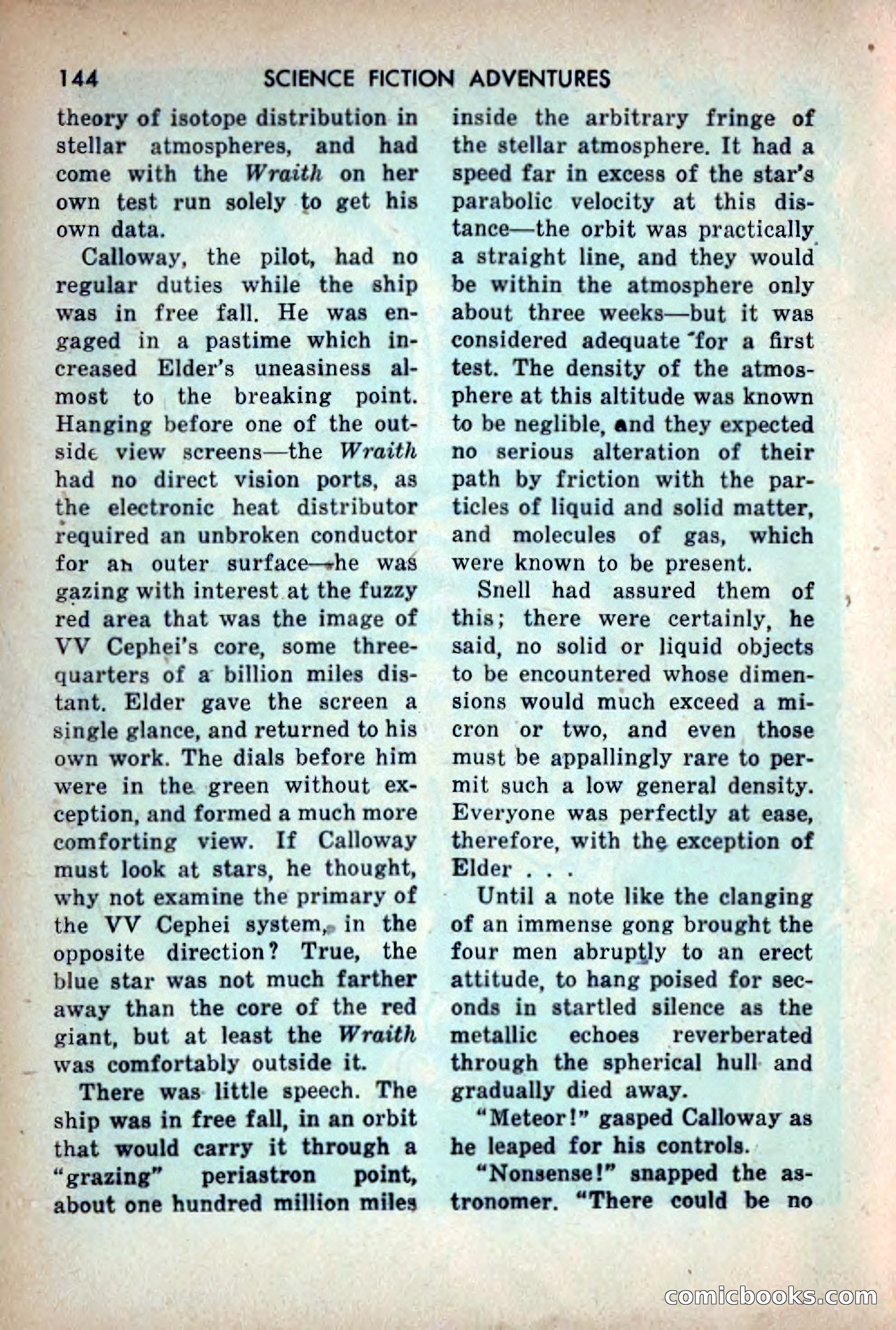 Science Fiction Adventures, December 1953 — page 146 of 164