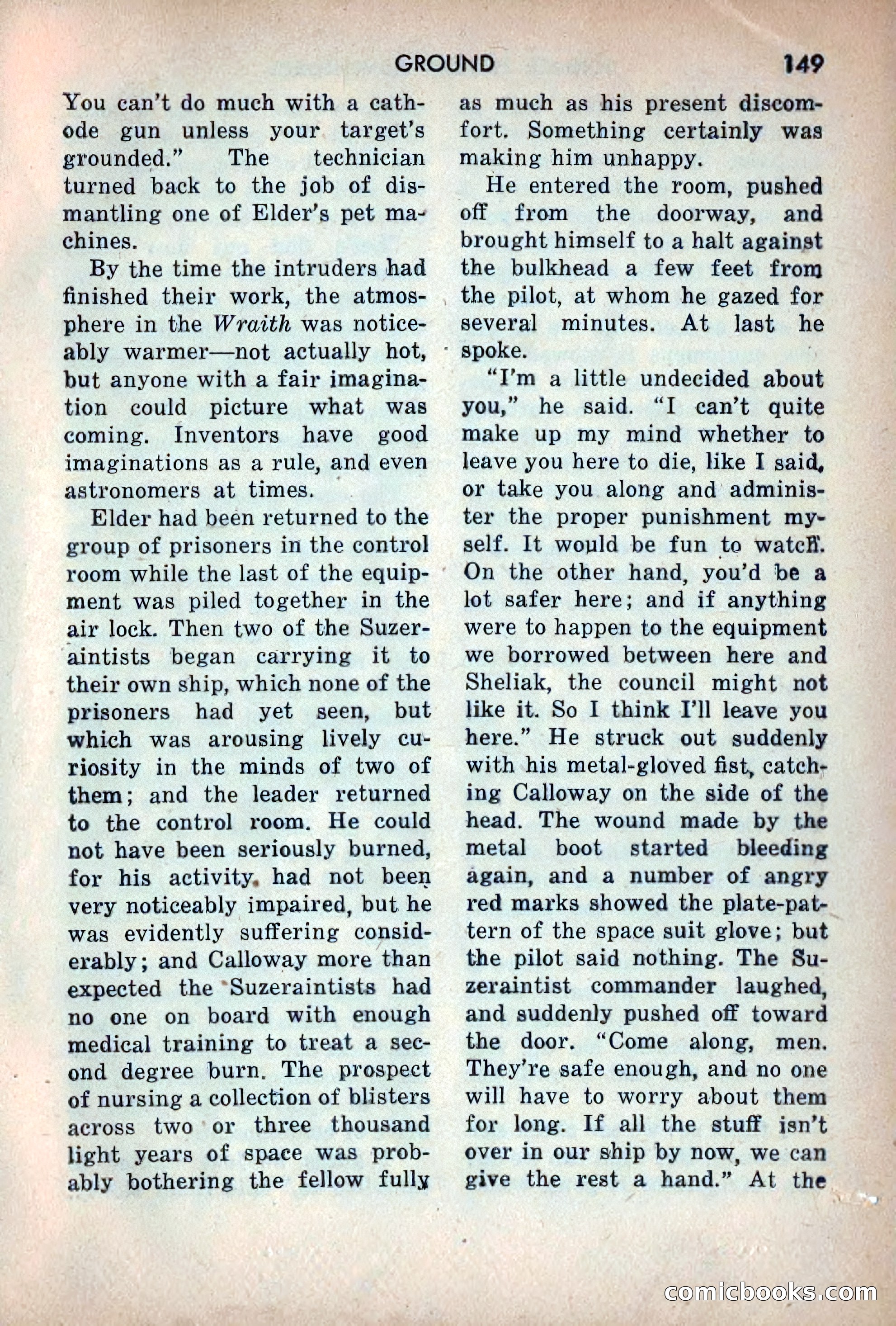 Science Fiction Adventures, December 1953 — page 151 of 164