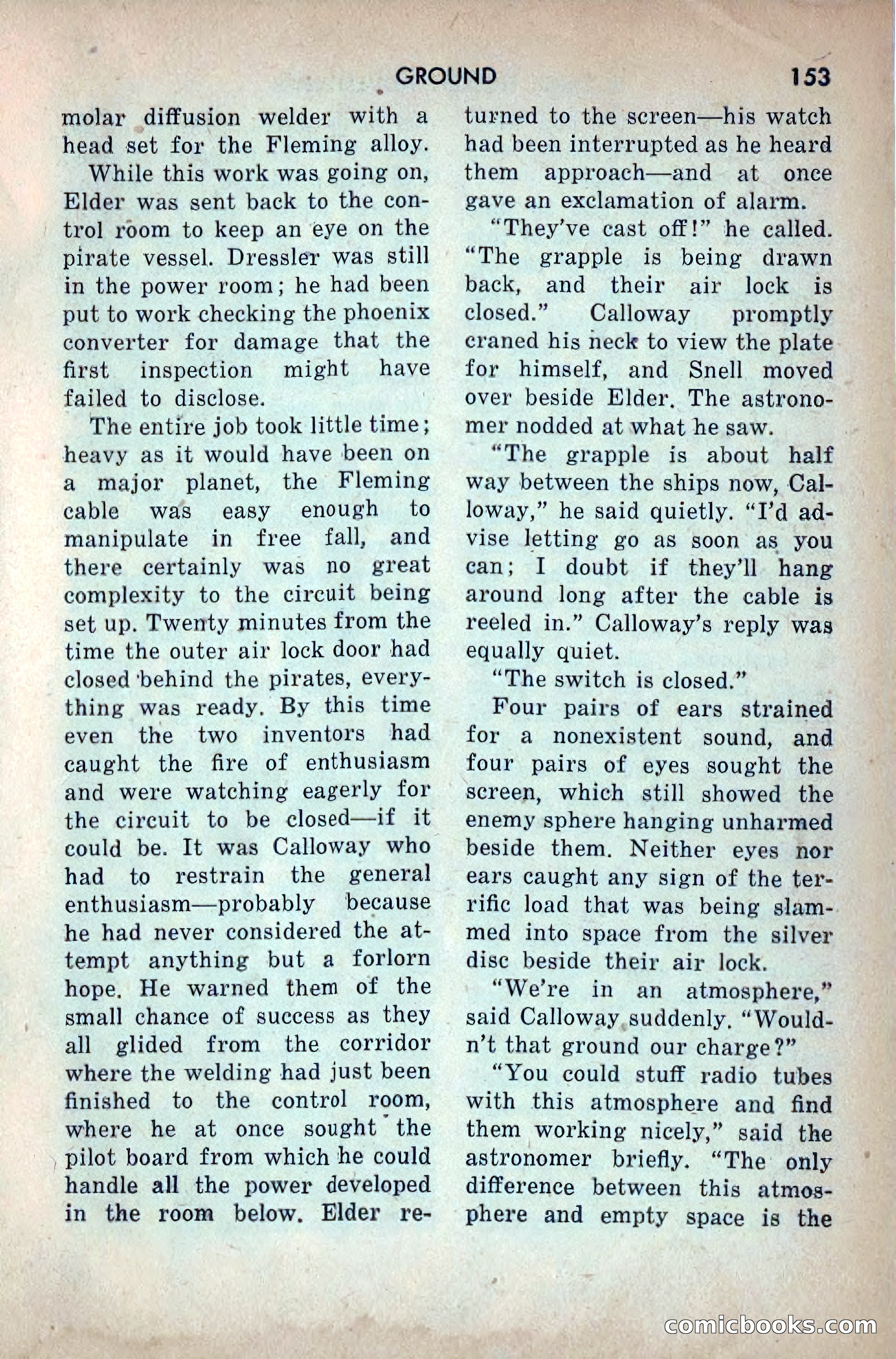 Science Fiction Adventures, December 1953 — page 155 of 164