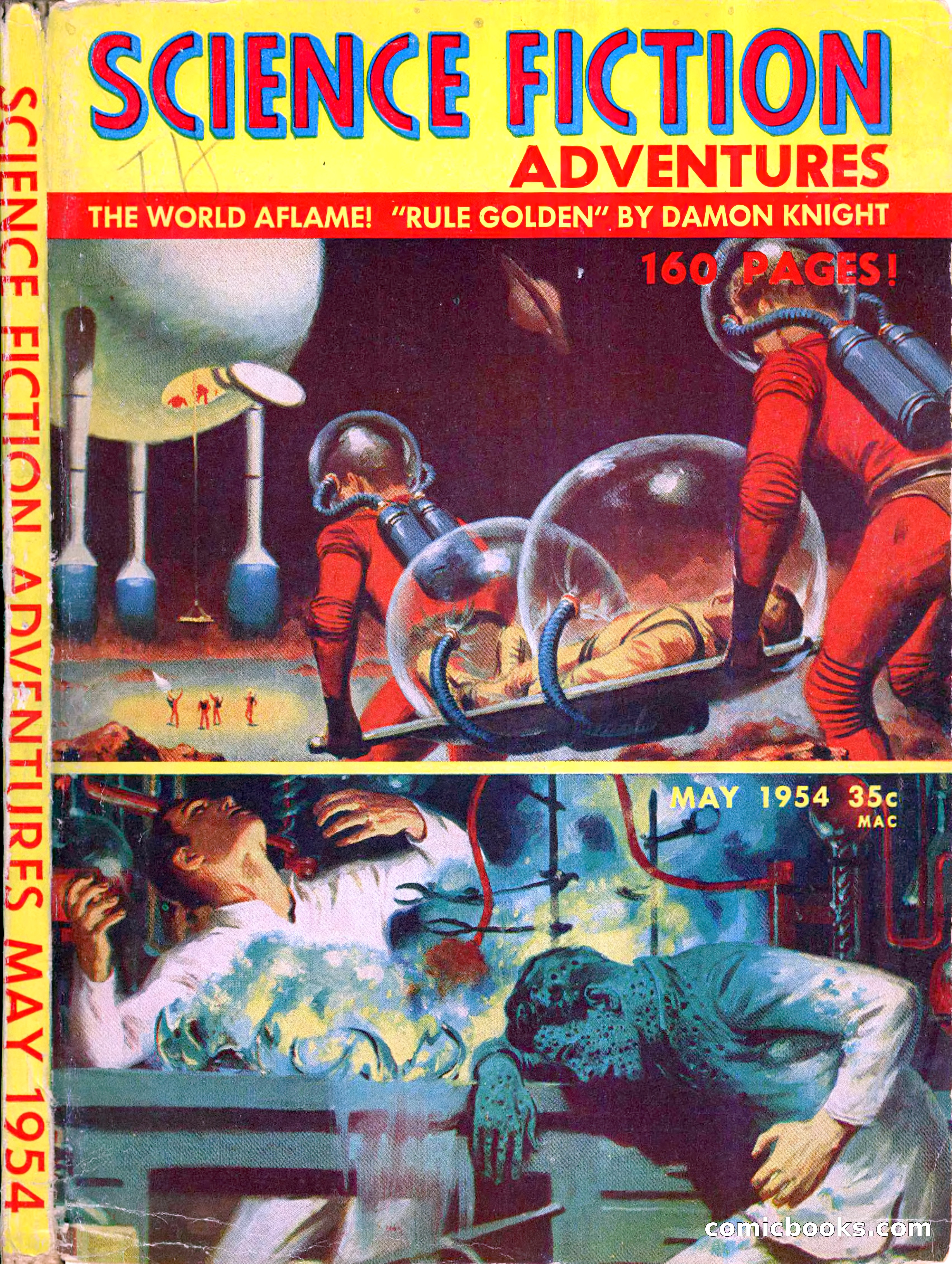 Science Fiction Adventures, May 1954 — page 2 of 166