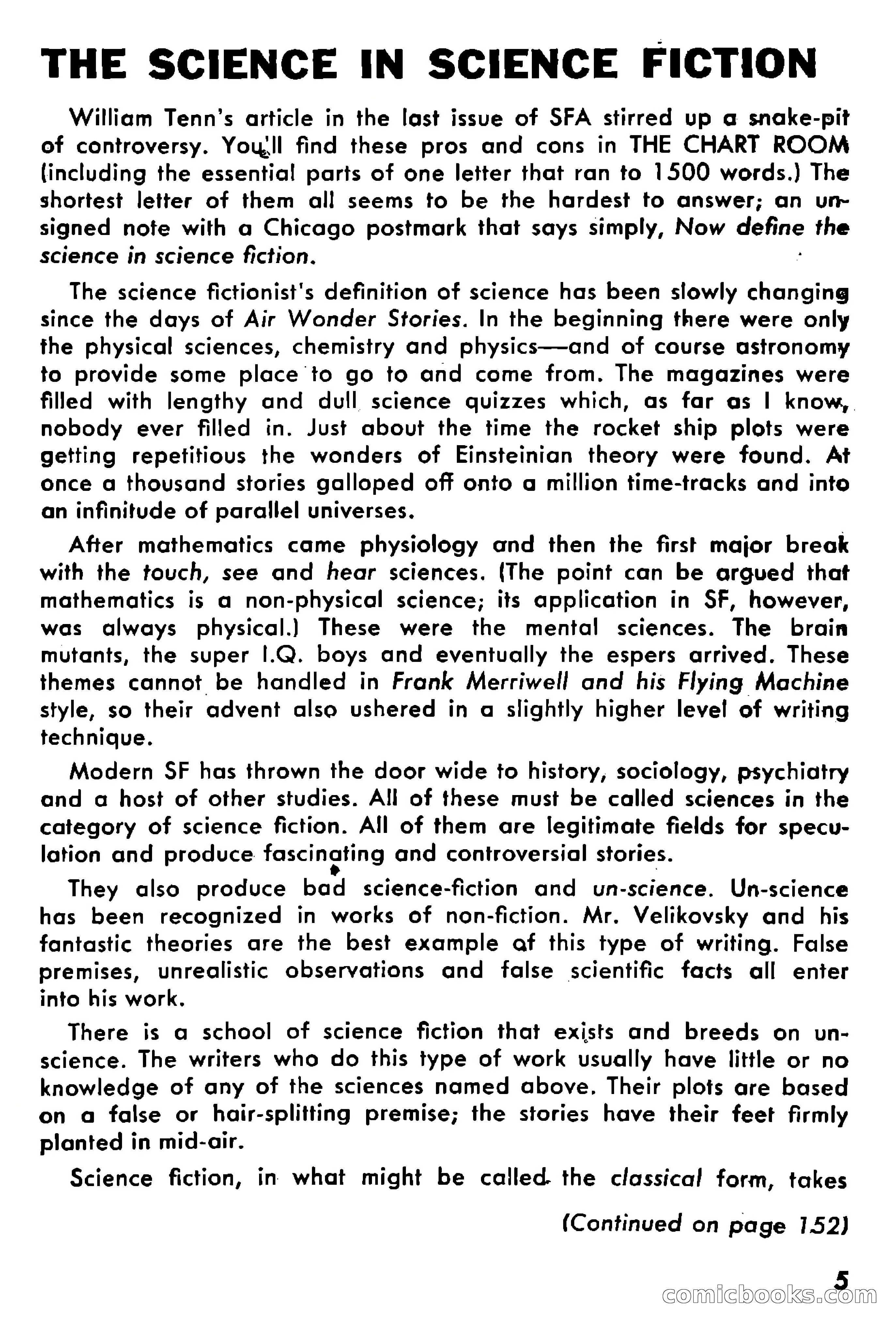 Science Fiction Adventures, May 1954 — page 8 of 166