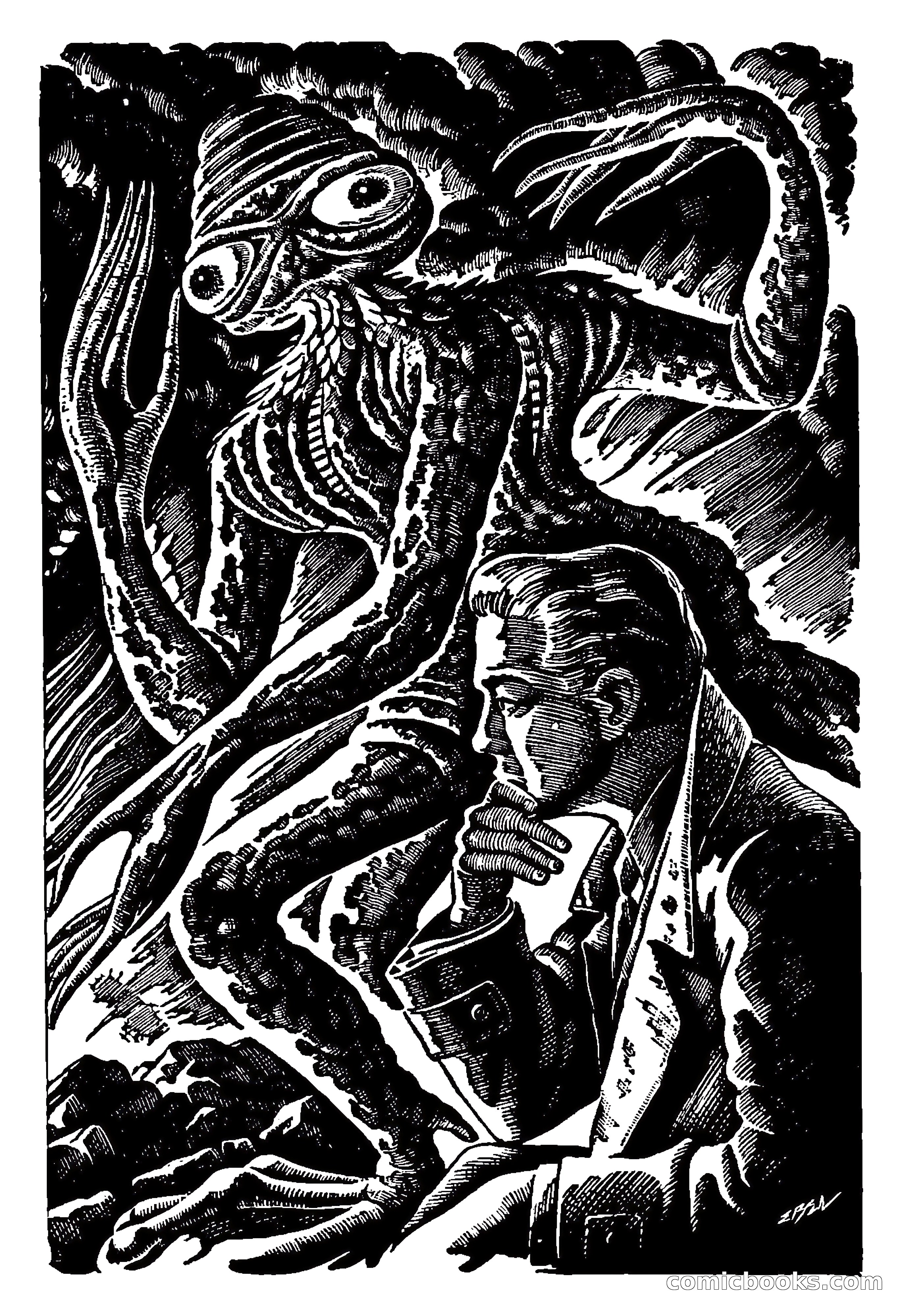 Science Fiction Adventures, May 1954 — page 10 of 166