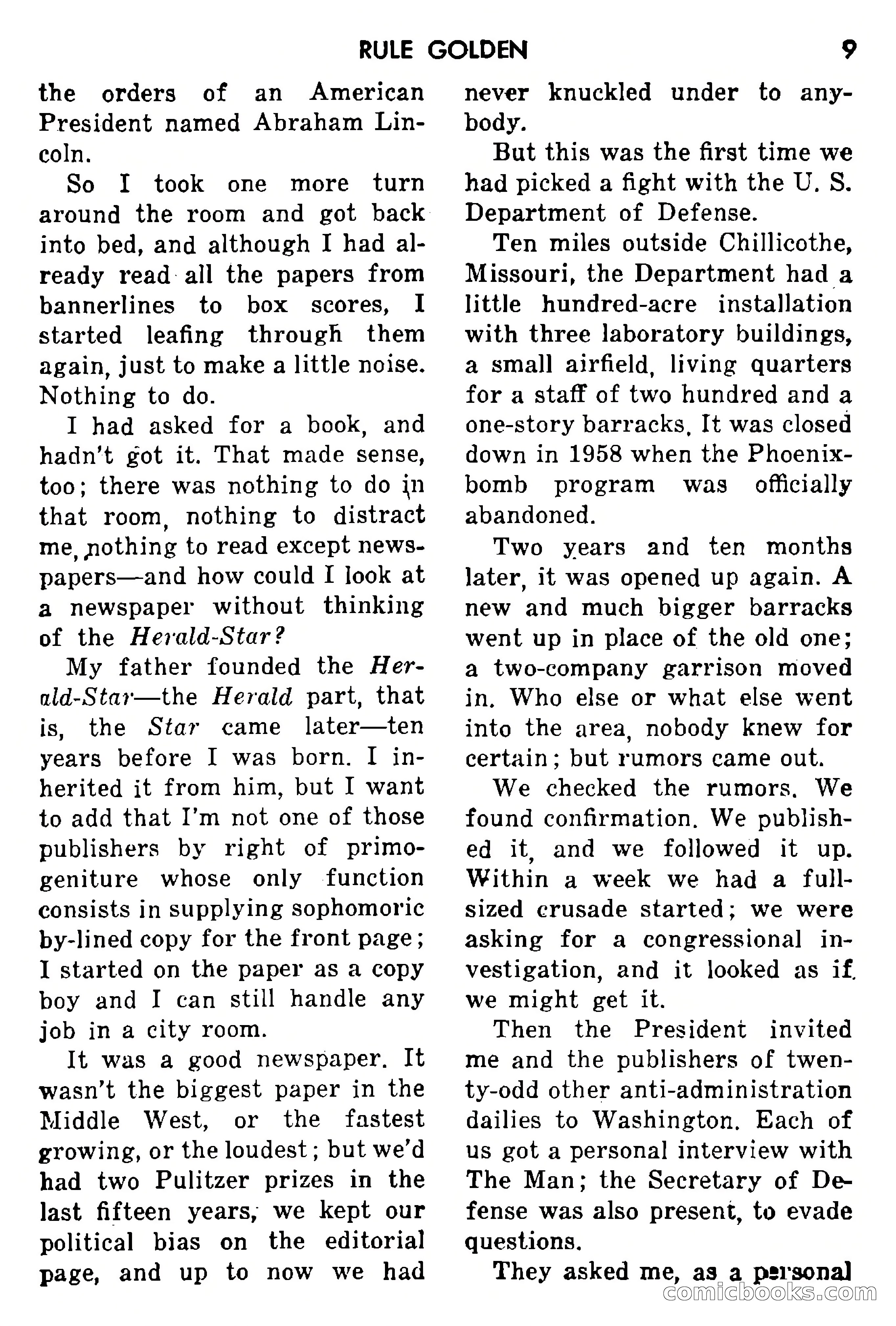 Science Fiction Adventures, May 1954 — page 12 of 166