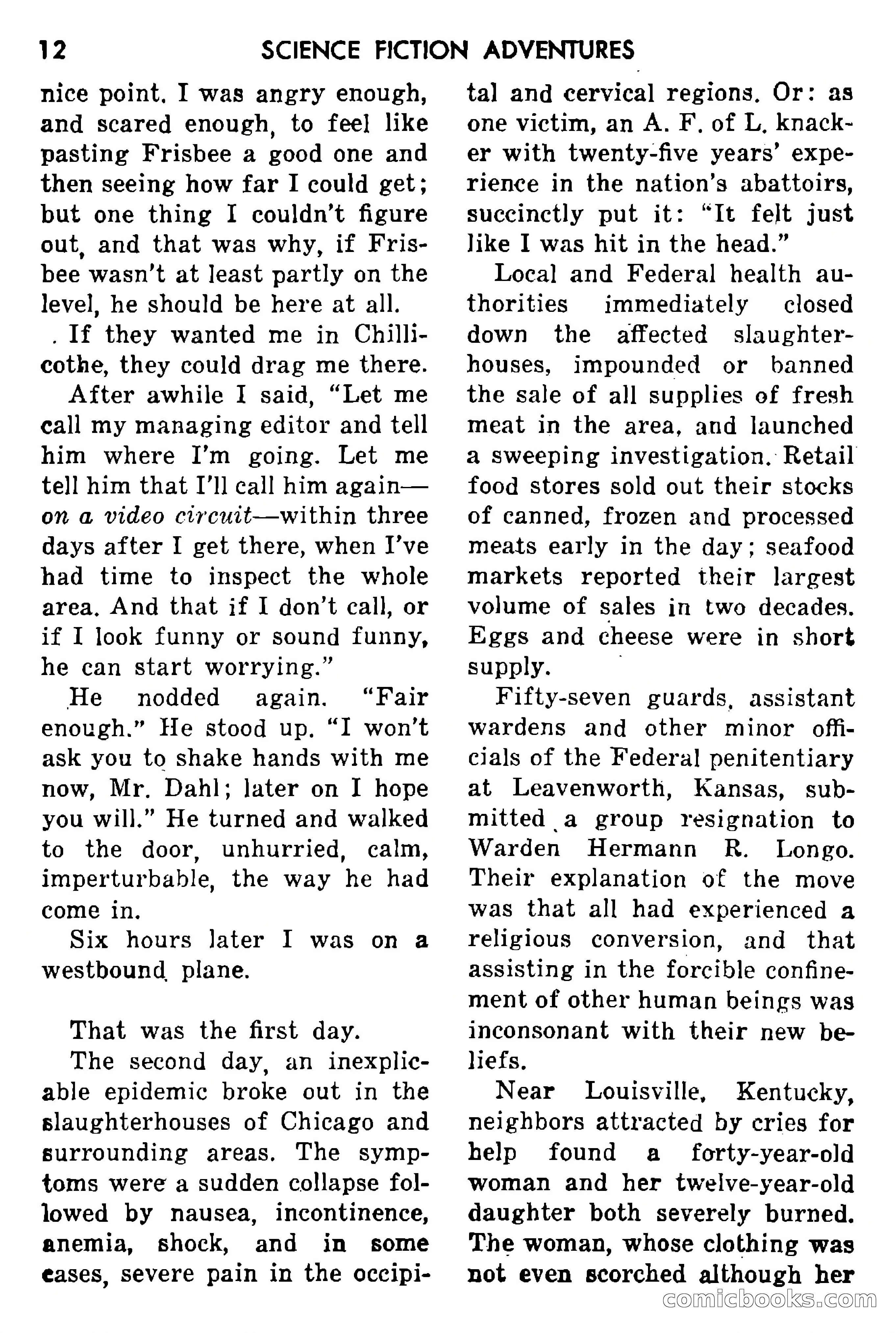 Science Fiction Adventures, May 1954 — page 15 of 166