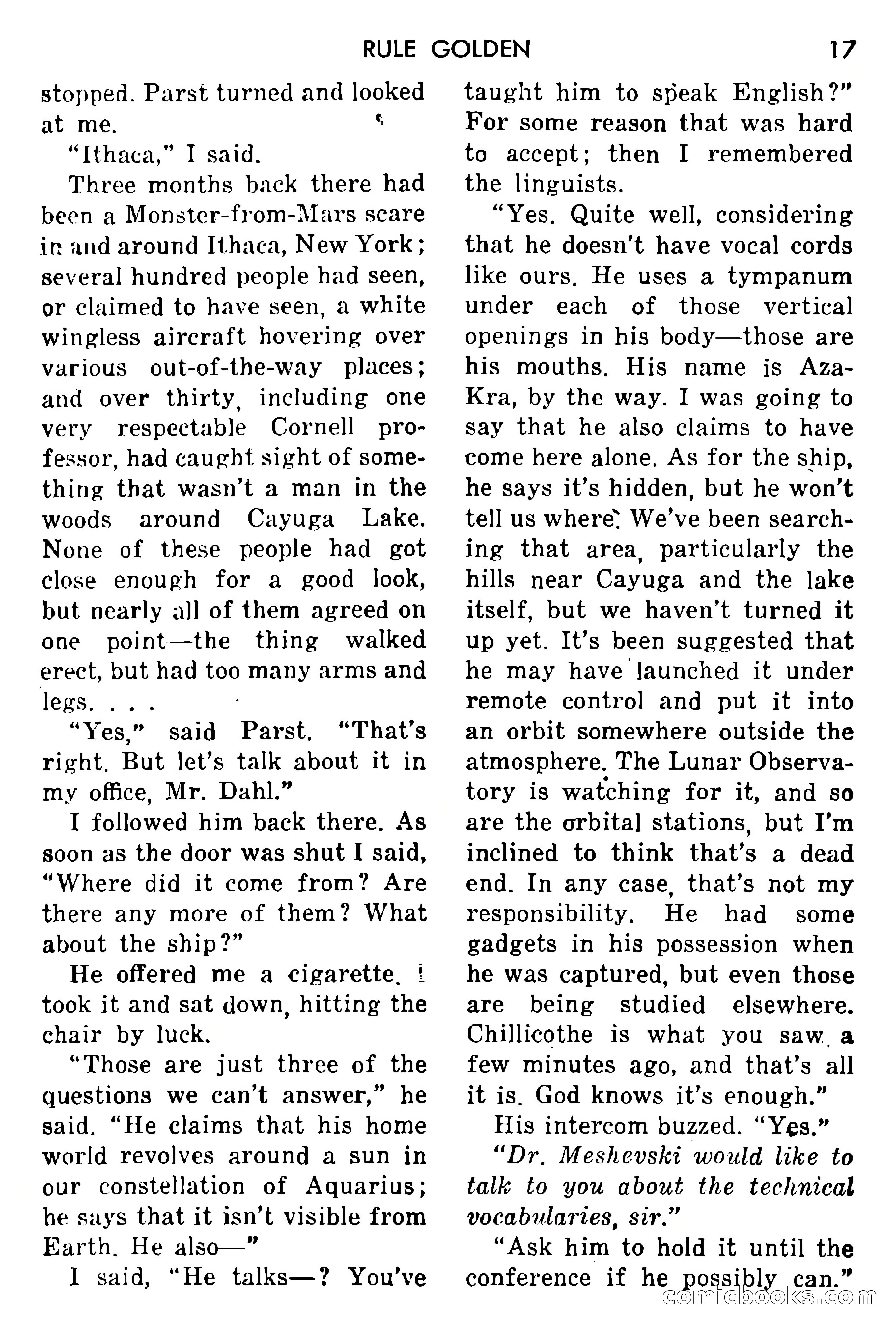 Science Fiction Adventures, May 1954 — page 20 of 166