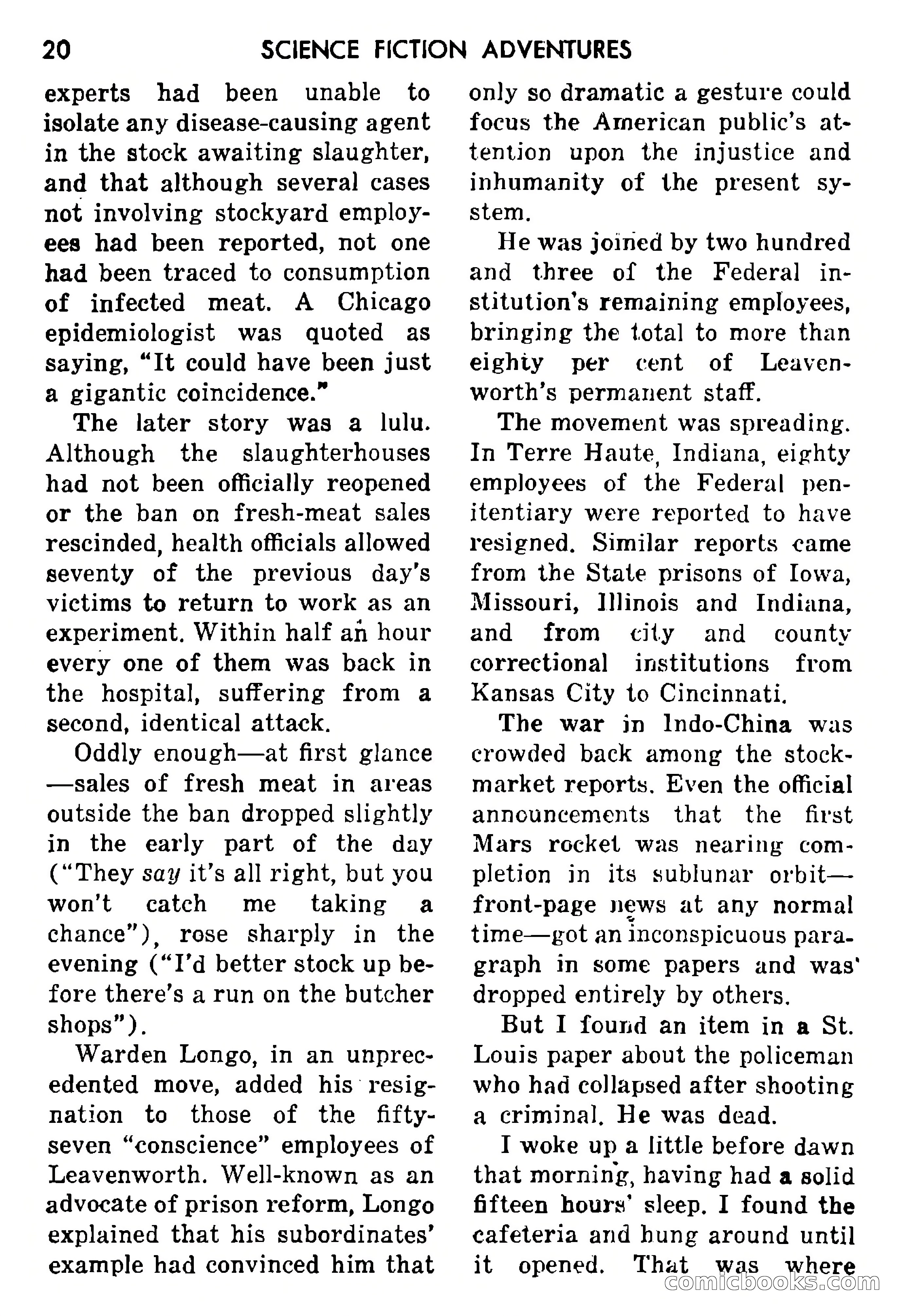 Science Fiction Adventures, May 1954 — page 23 of 166