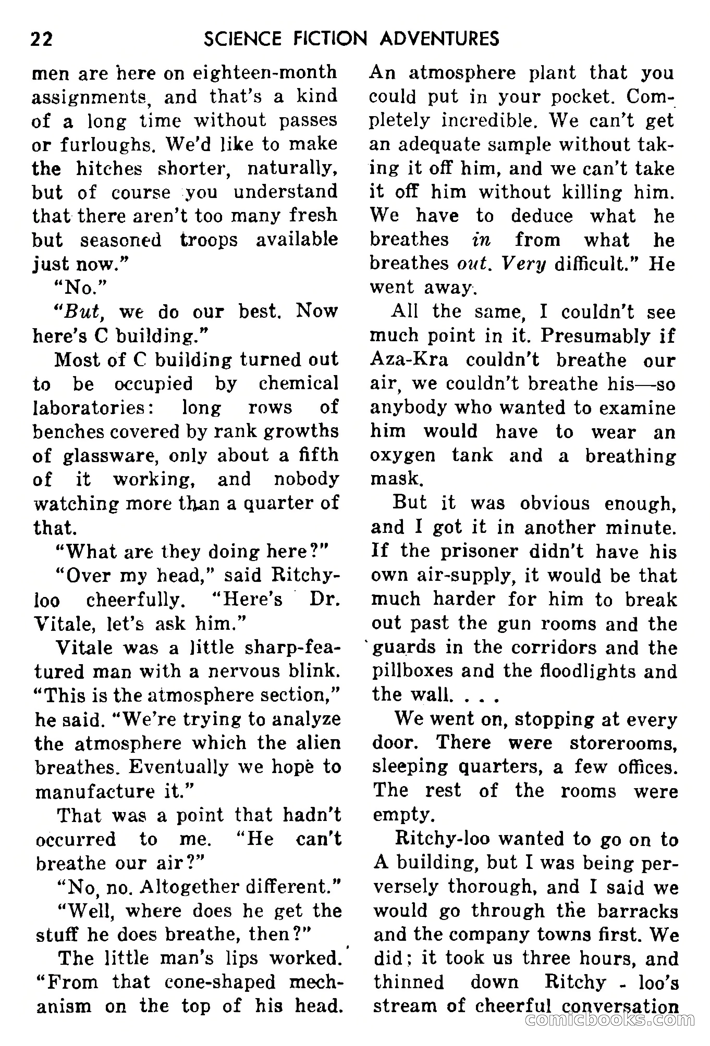 Science Fiction Adventures, May 1954 — page 25 of 166