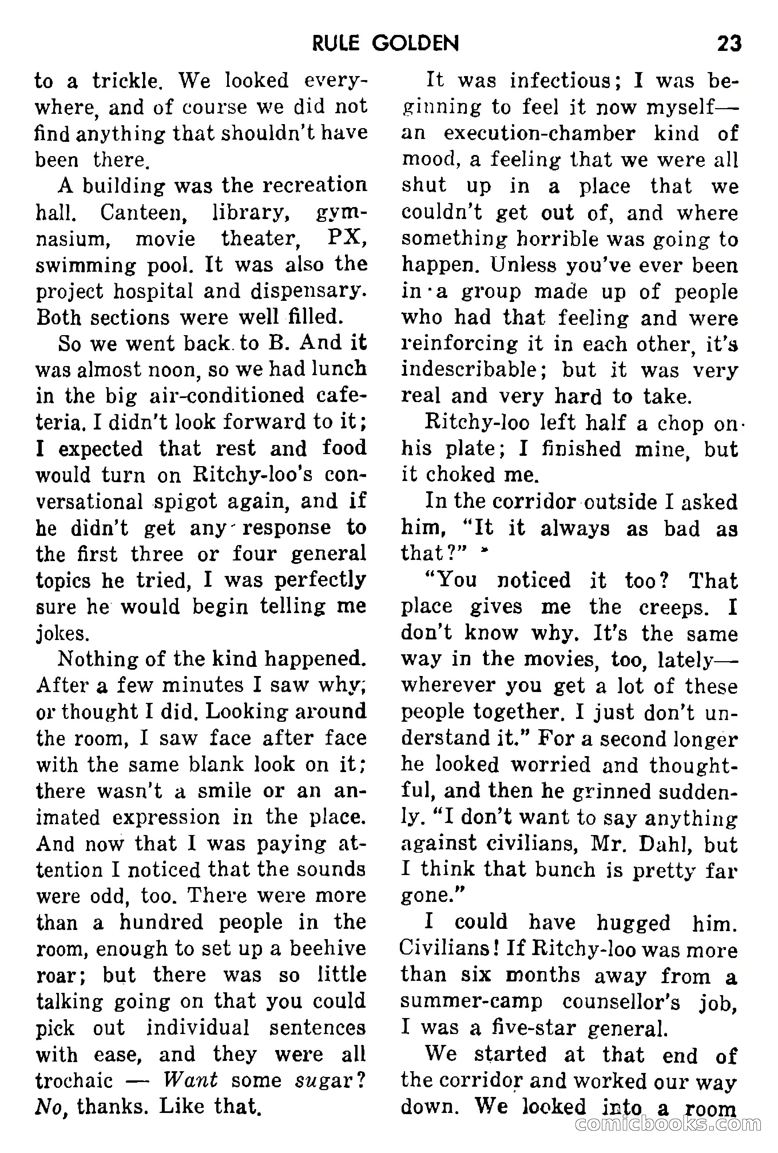 Science Fiction Adventures, May 1954 — page 26 of 166