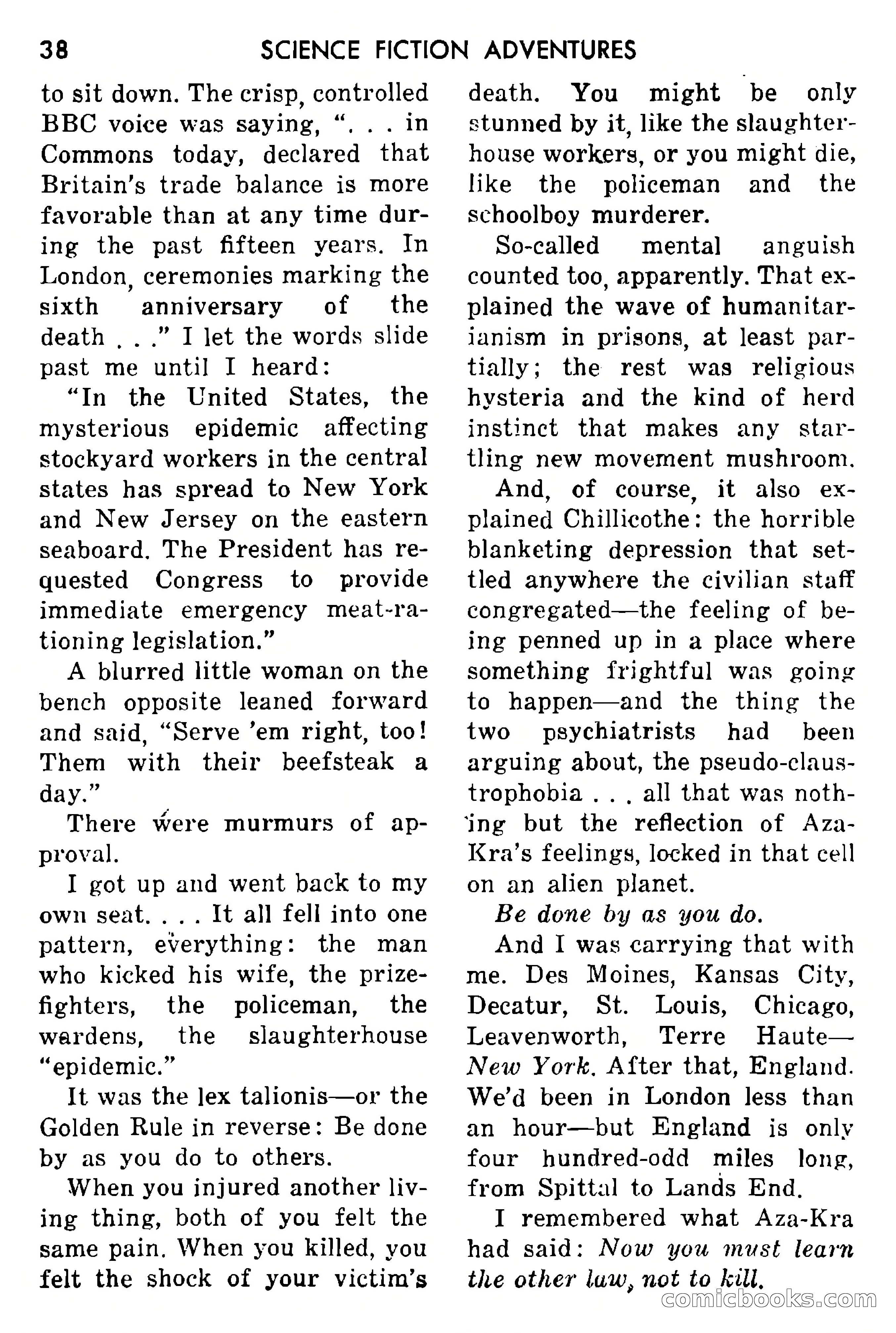 Science Fiction Adventures, May 1954 — page 41 of 166