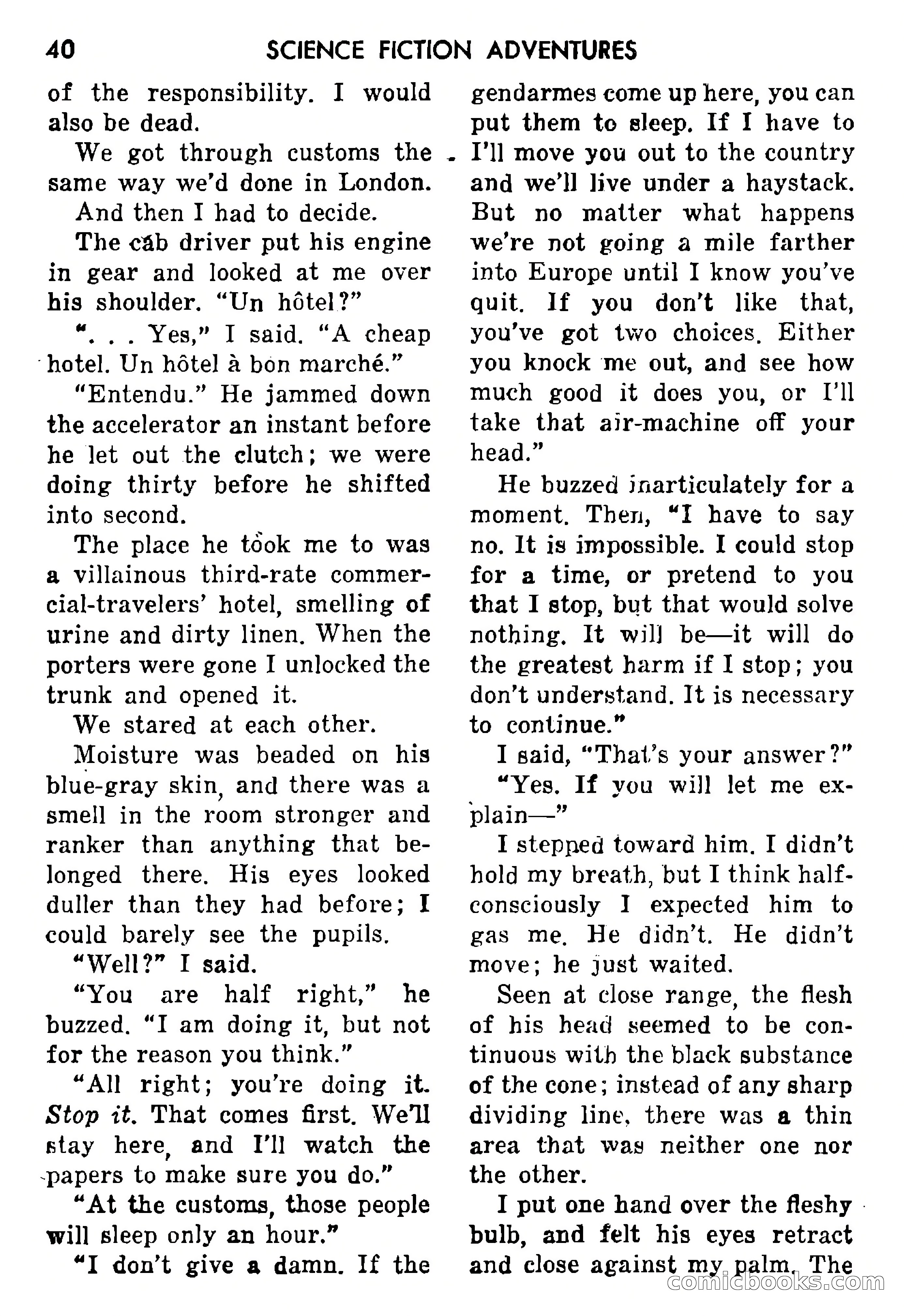 Science Fiction Adventures, May 1954 — page 43 of 166
