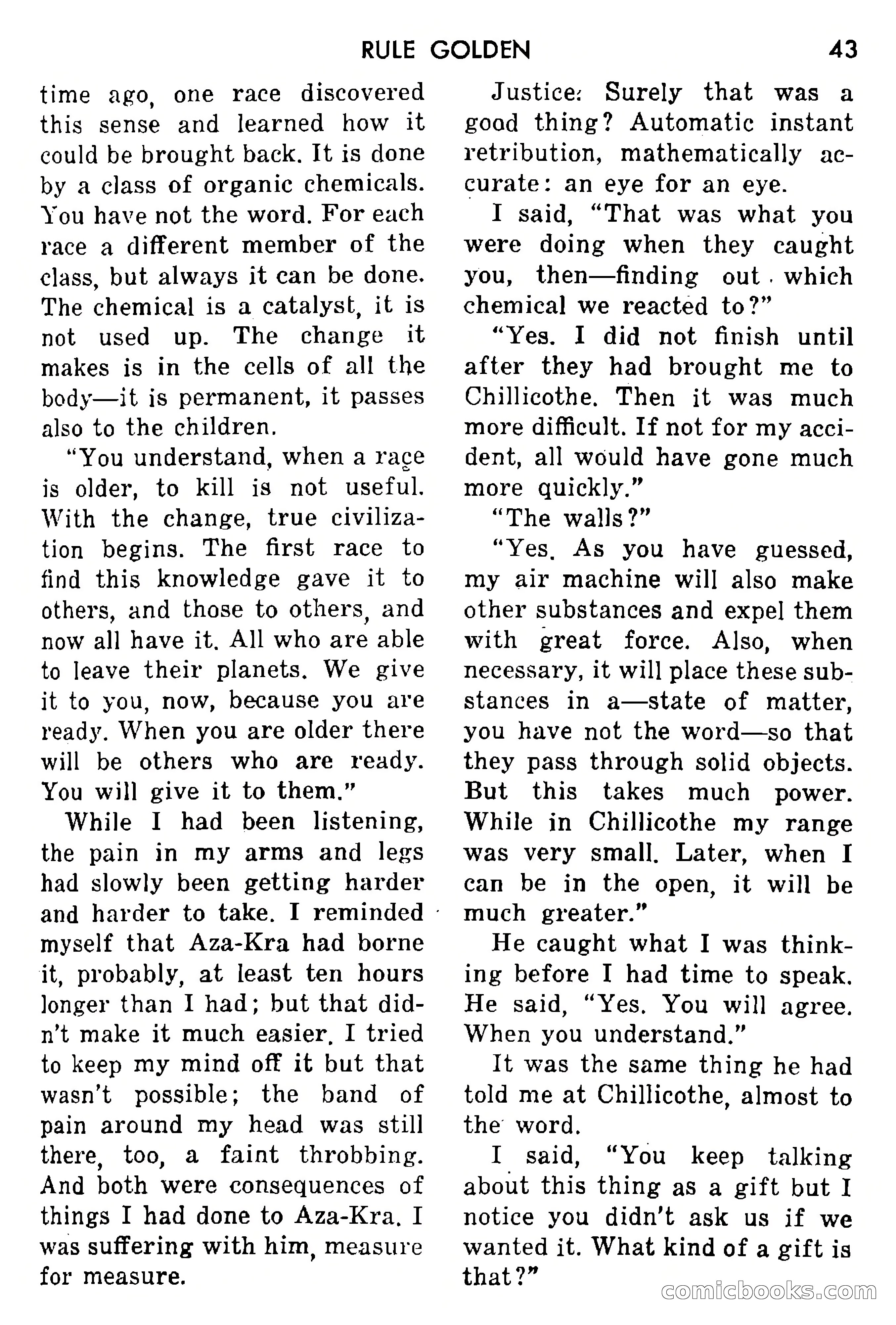 Science Fiction Adventures, May 1954 — page 46 of 166