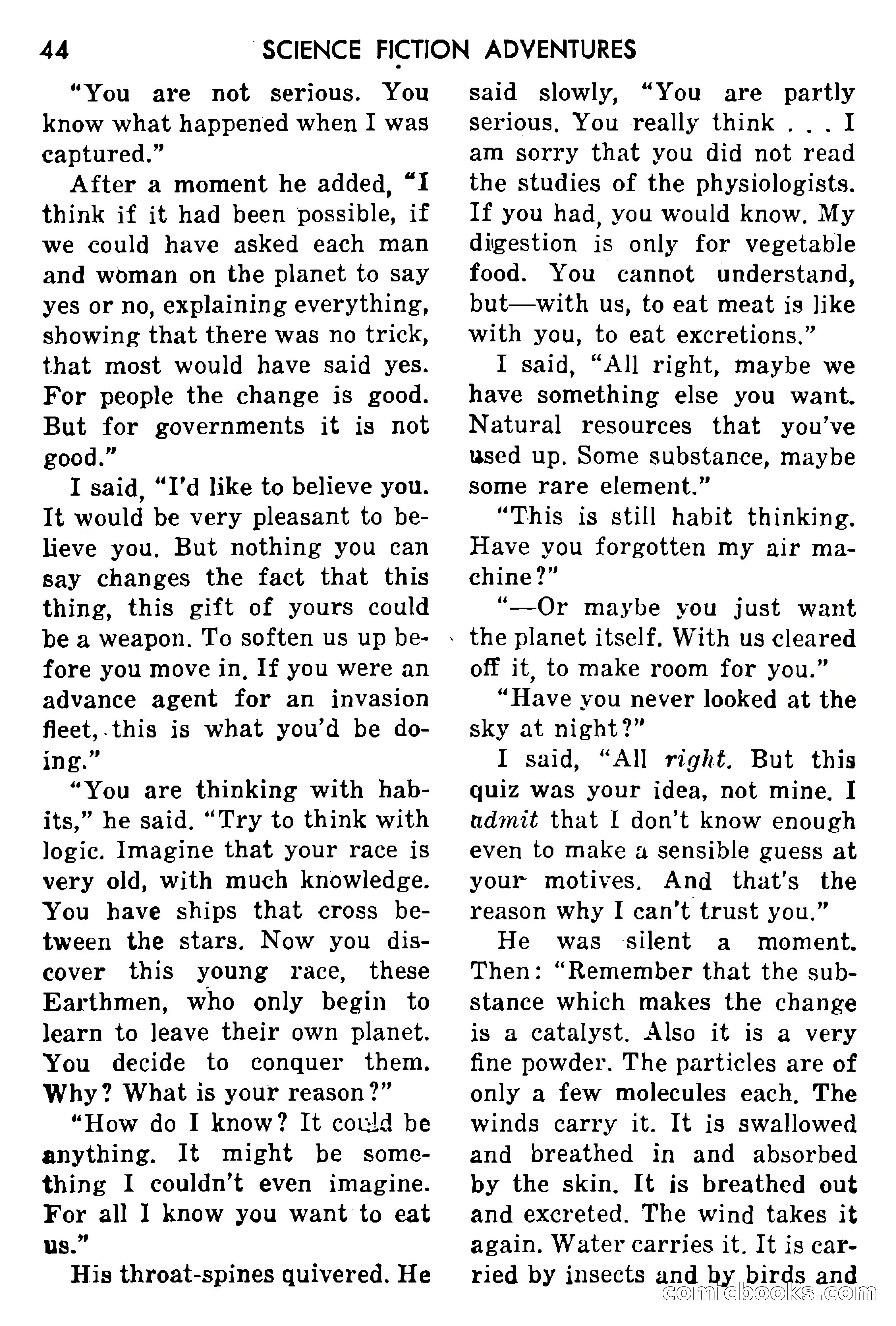 Science Fiction Adventures, May 1954 — page 47 of 166