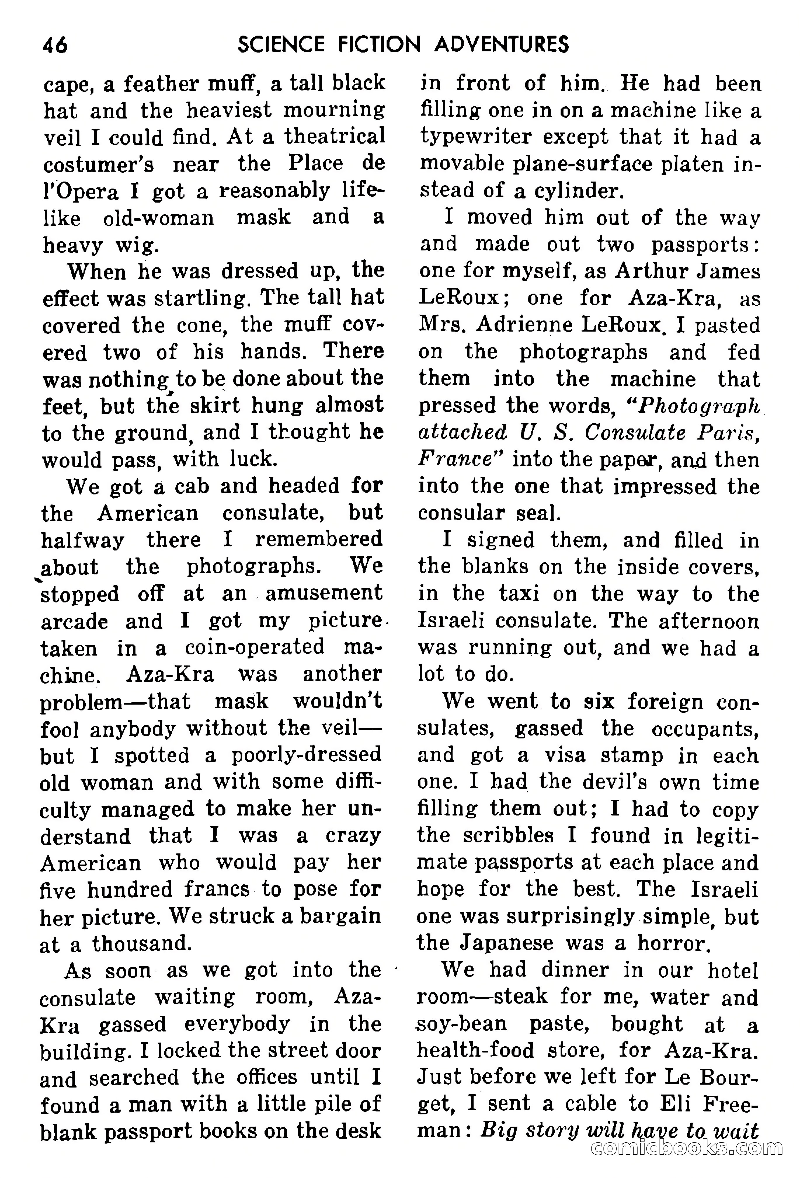 Science Fiction Adventures, May 1954 — page 49 of 166