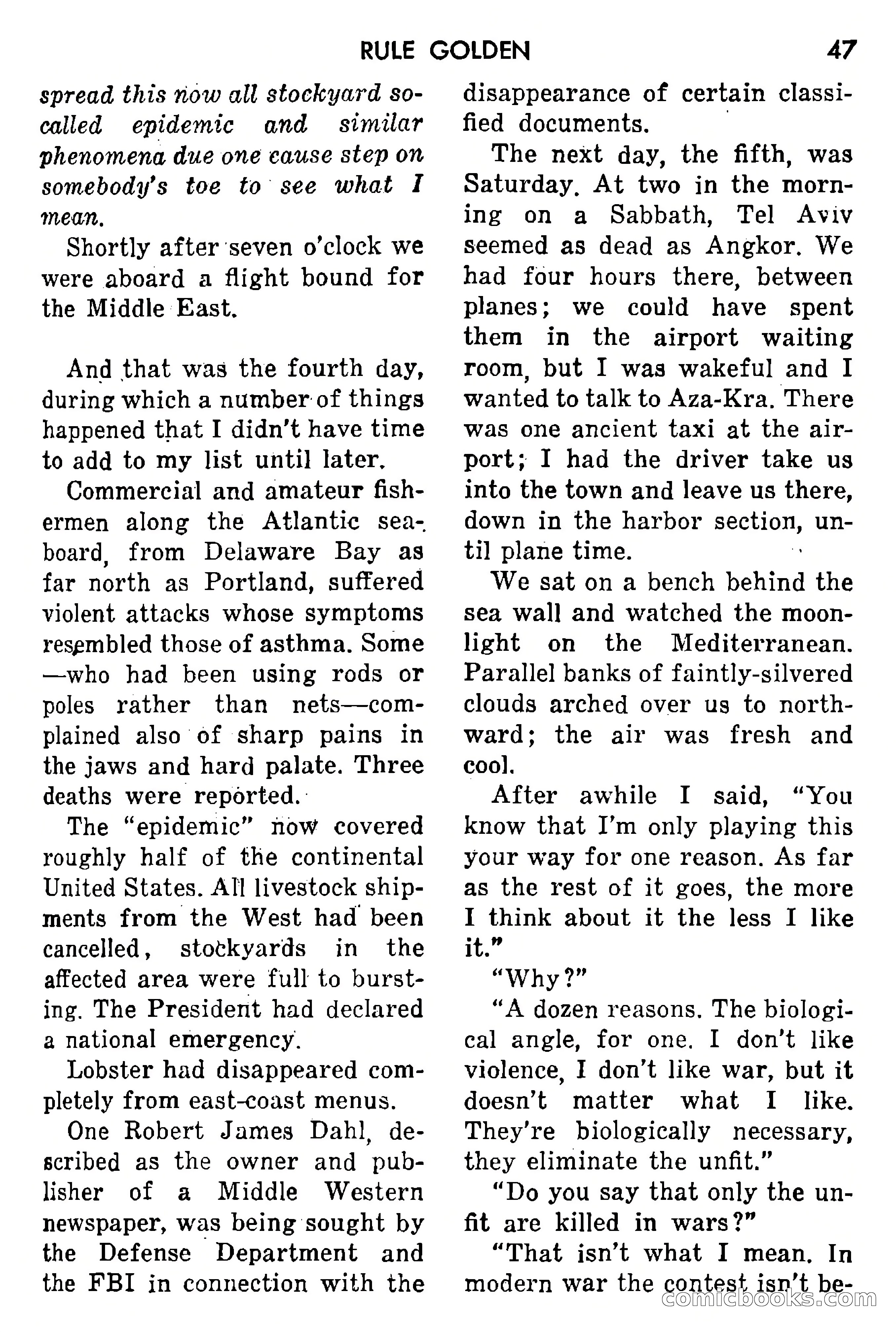 Science Fiction Adventures, May 1954 — page 50 of 166