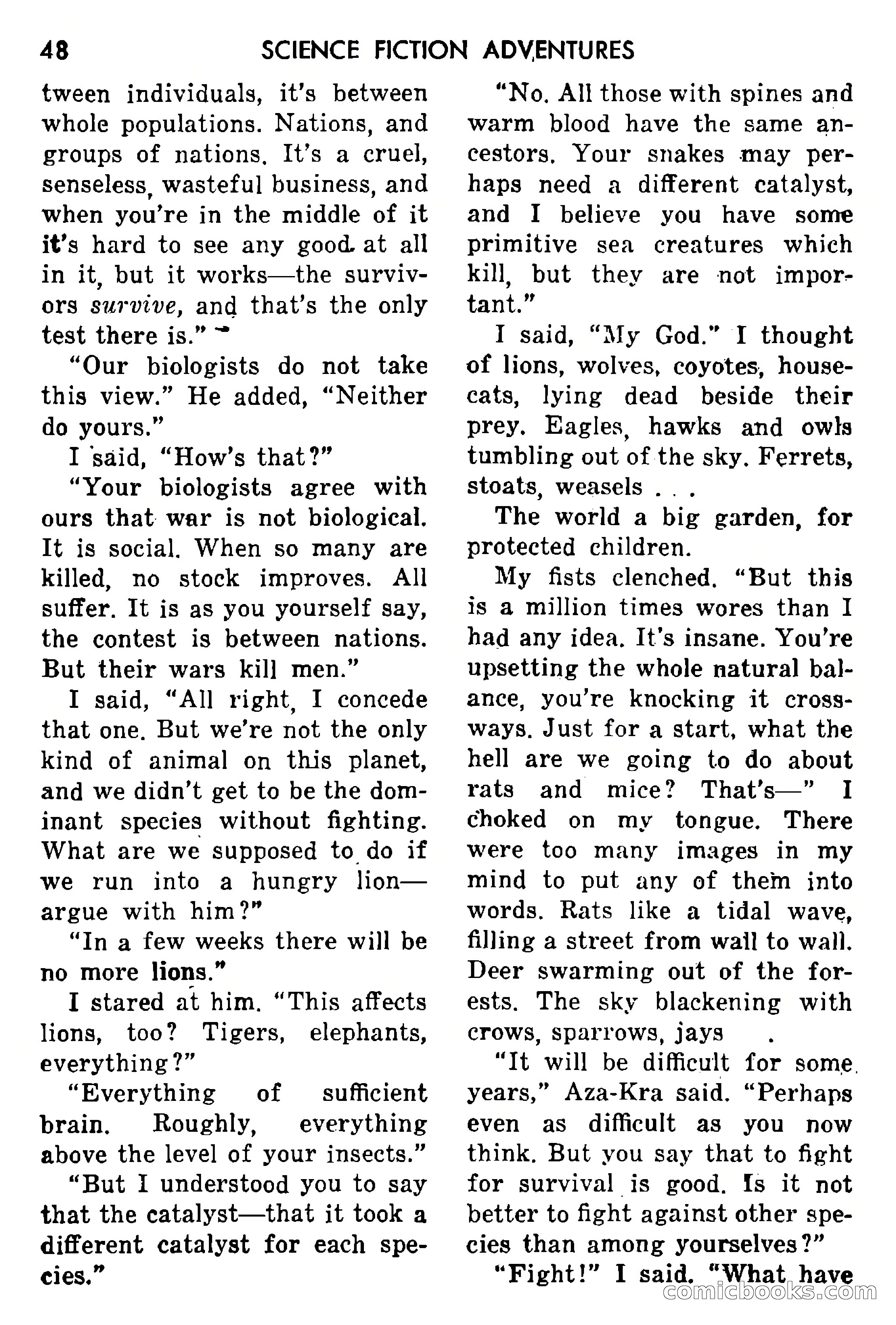 Science Fiction Adventures, May 1954 — page 51 of 166