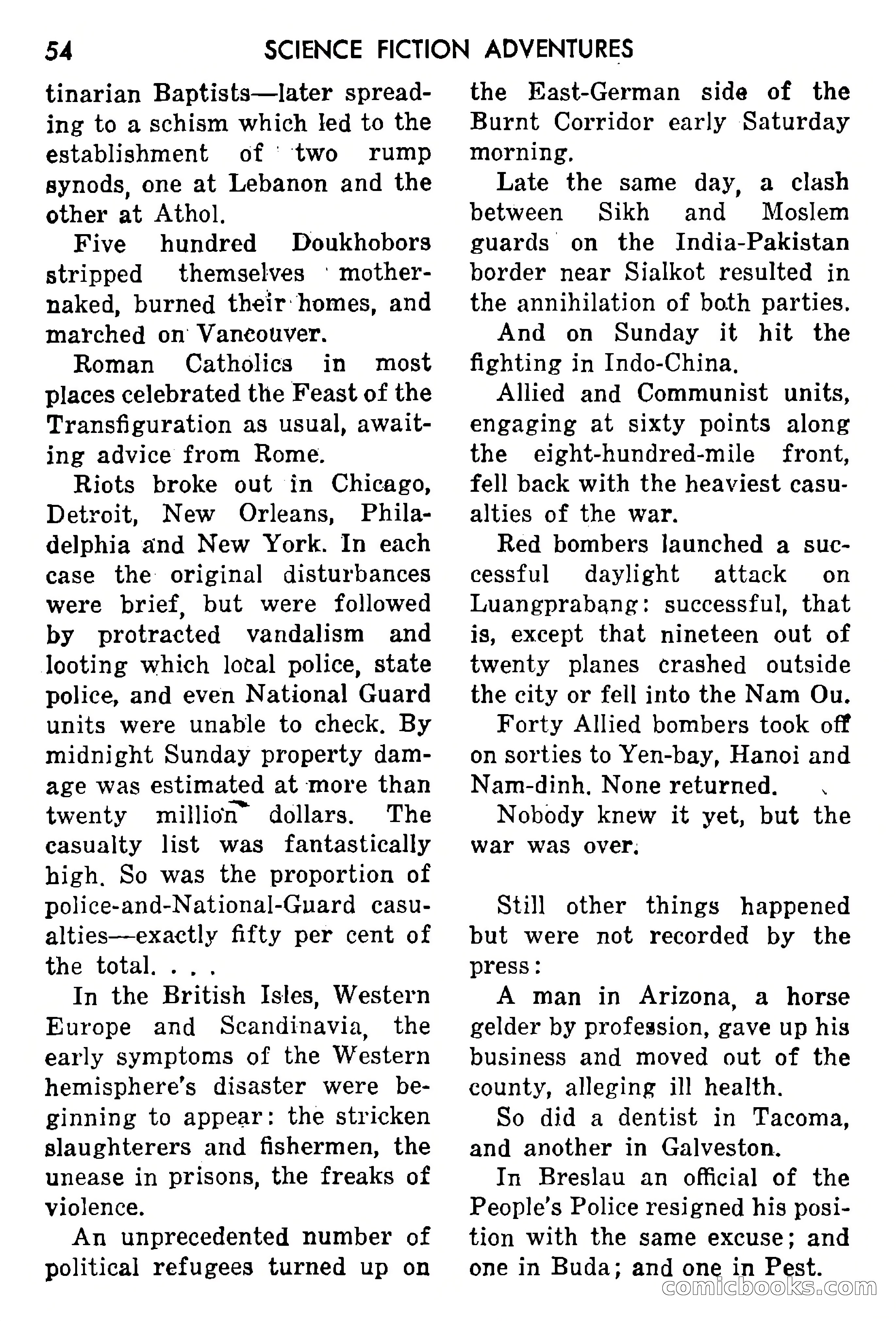 Science Fiction Adventures, May 1954 — page 57 of 166