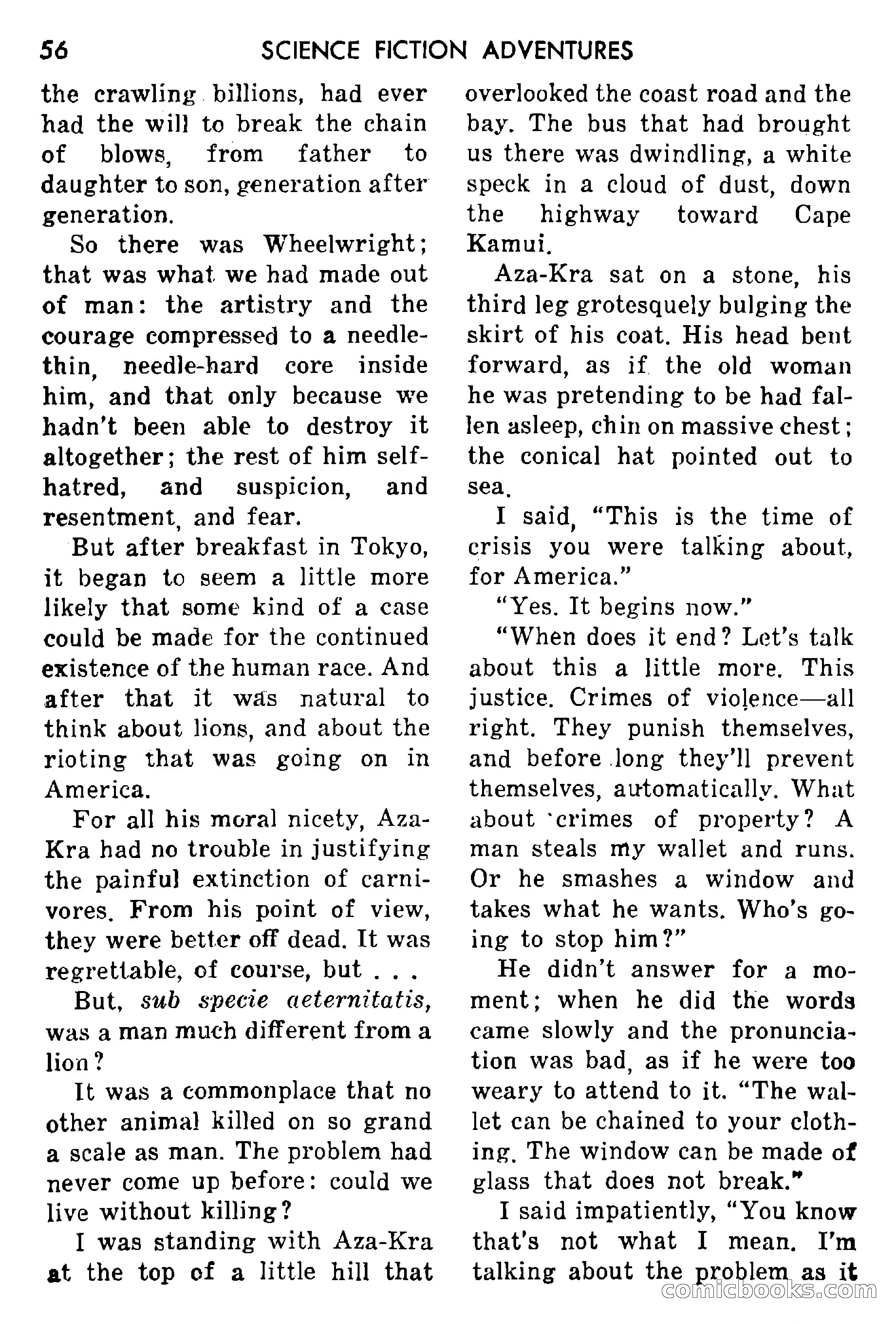 Science Fiction Adventures, May 1954 — page 59 of 166