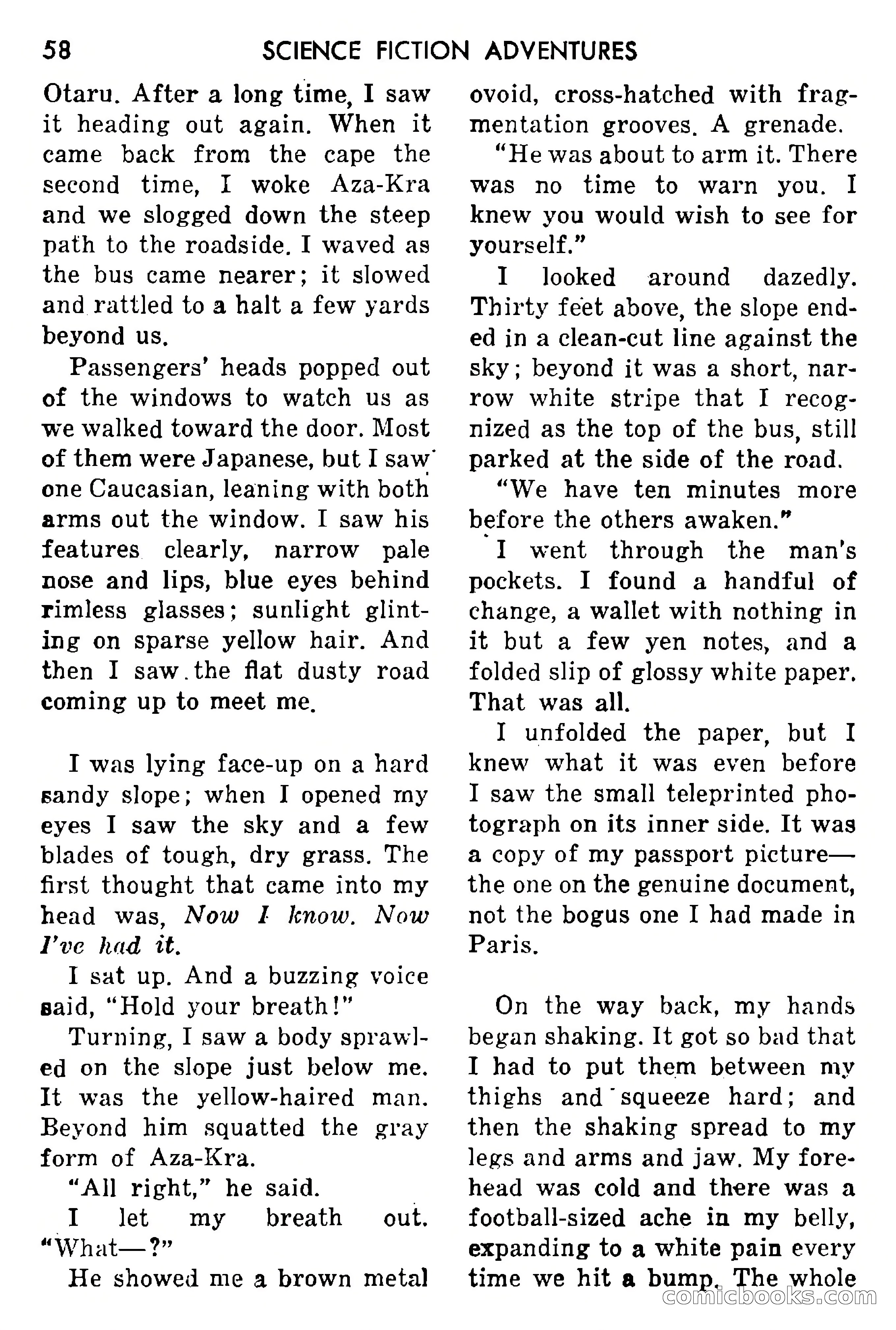 Science Fiction Adventures, May 1954 — page 61 of 166