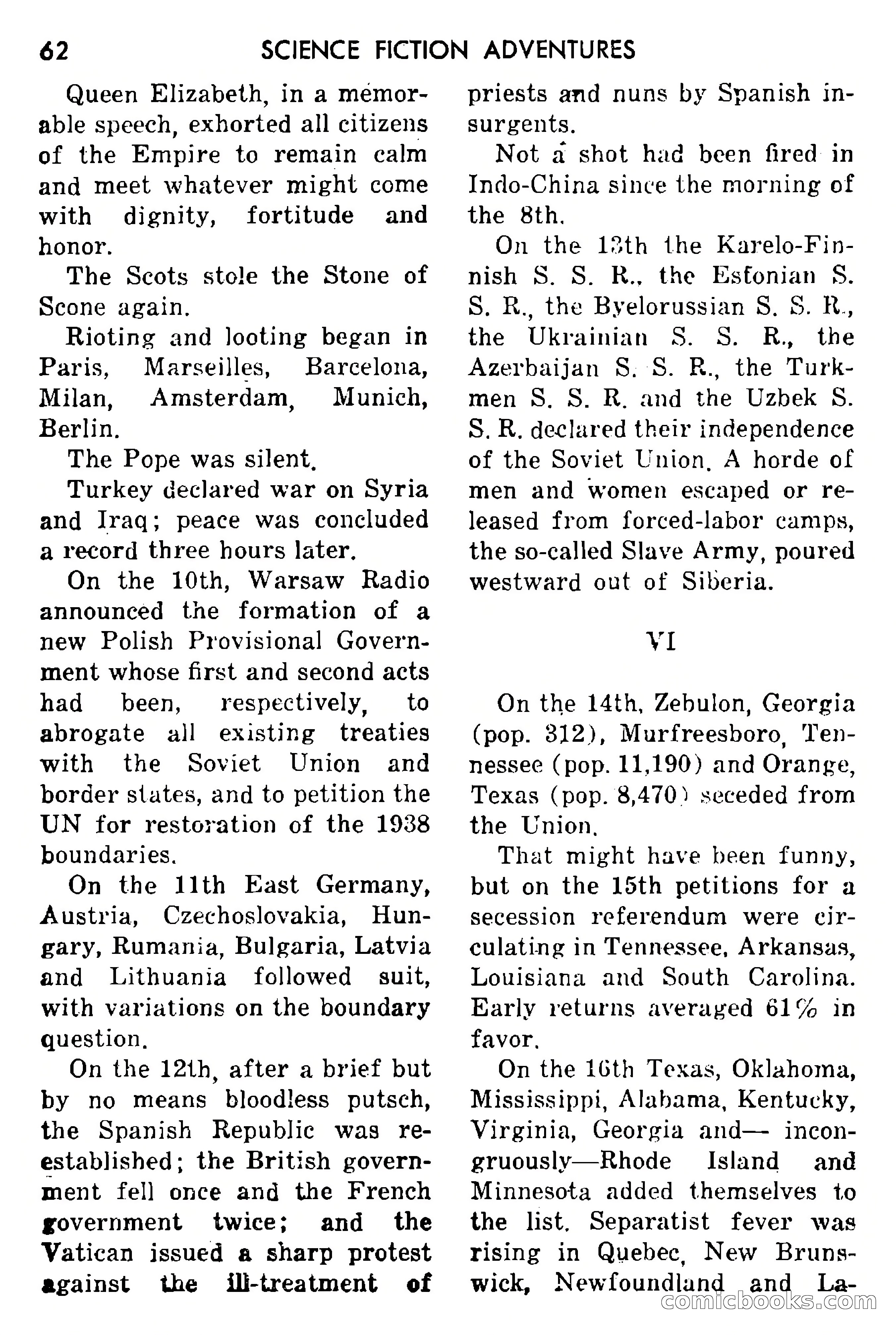 Science Fiction Adventures, May 1954 — page 65 of 166