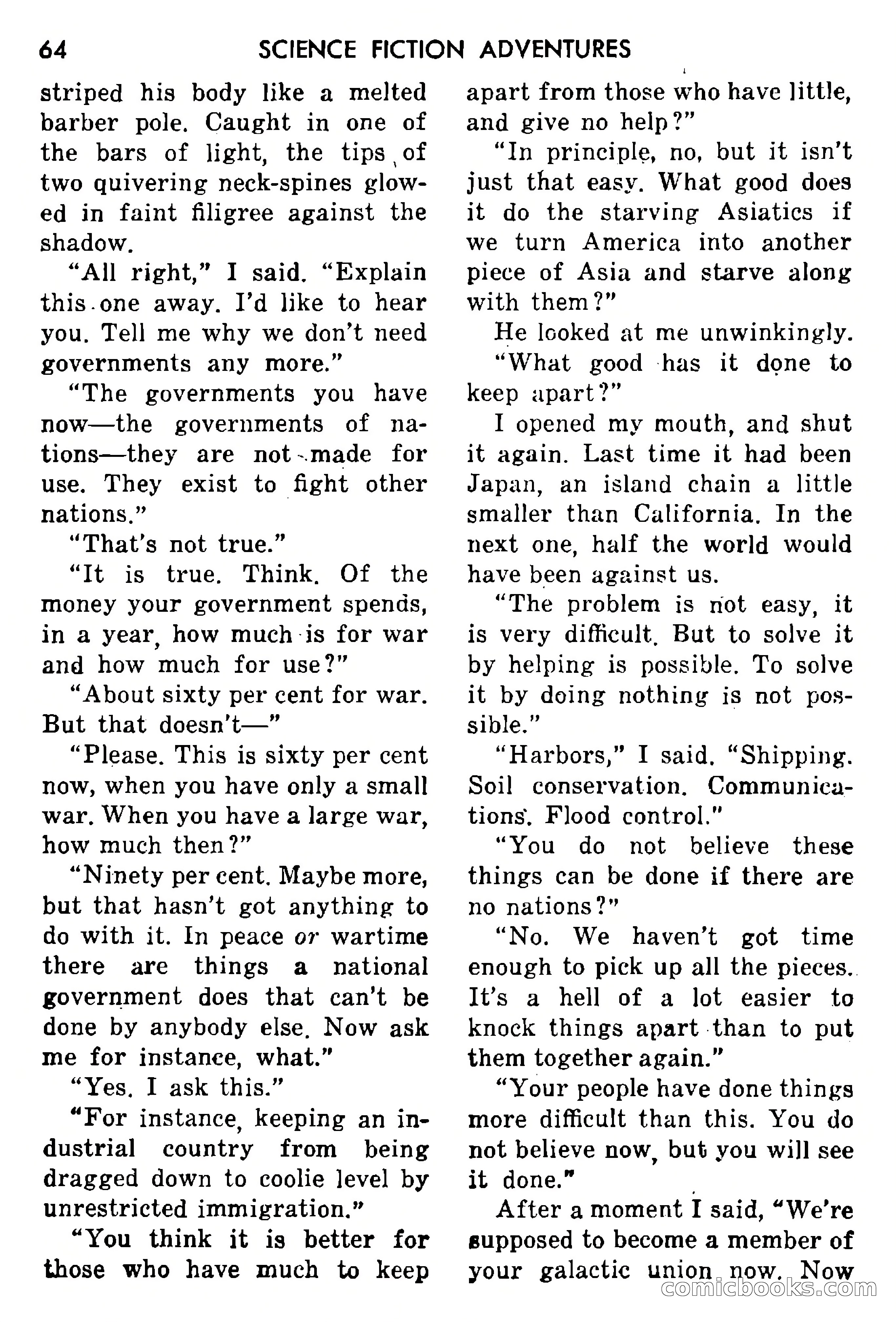 Science Fiction Adventures, May 1954 — page 67 of 166