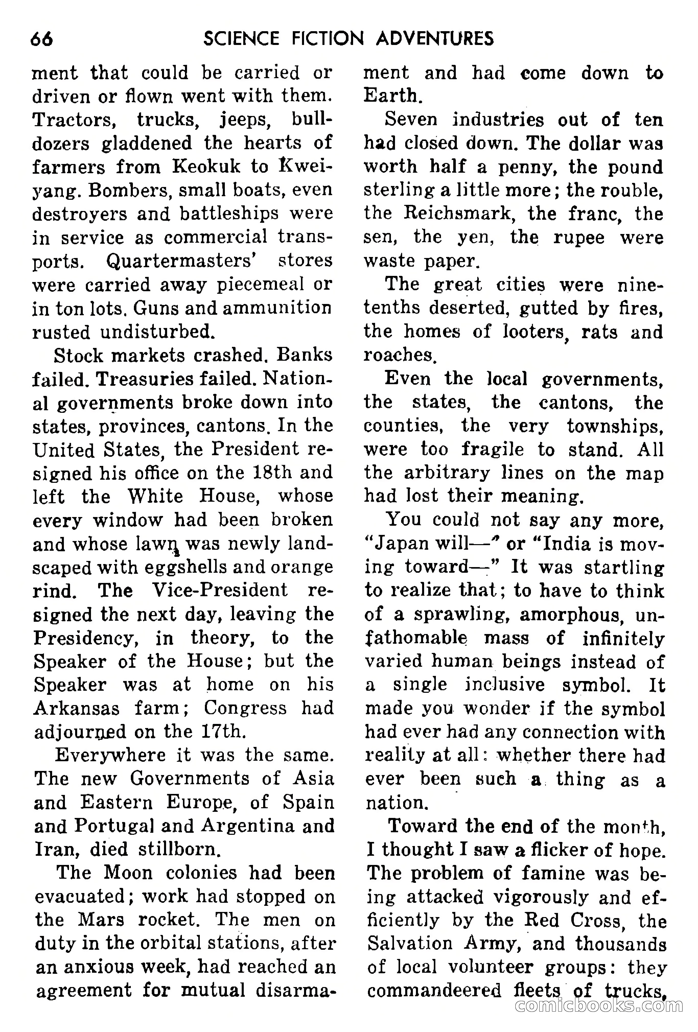 Science Fiction Adventures, May 1954 — page 69 of 166
