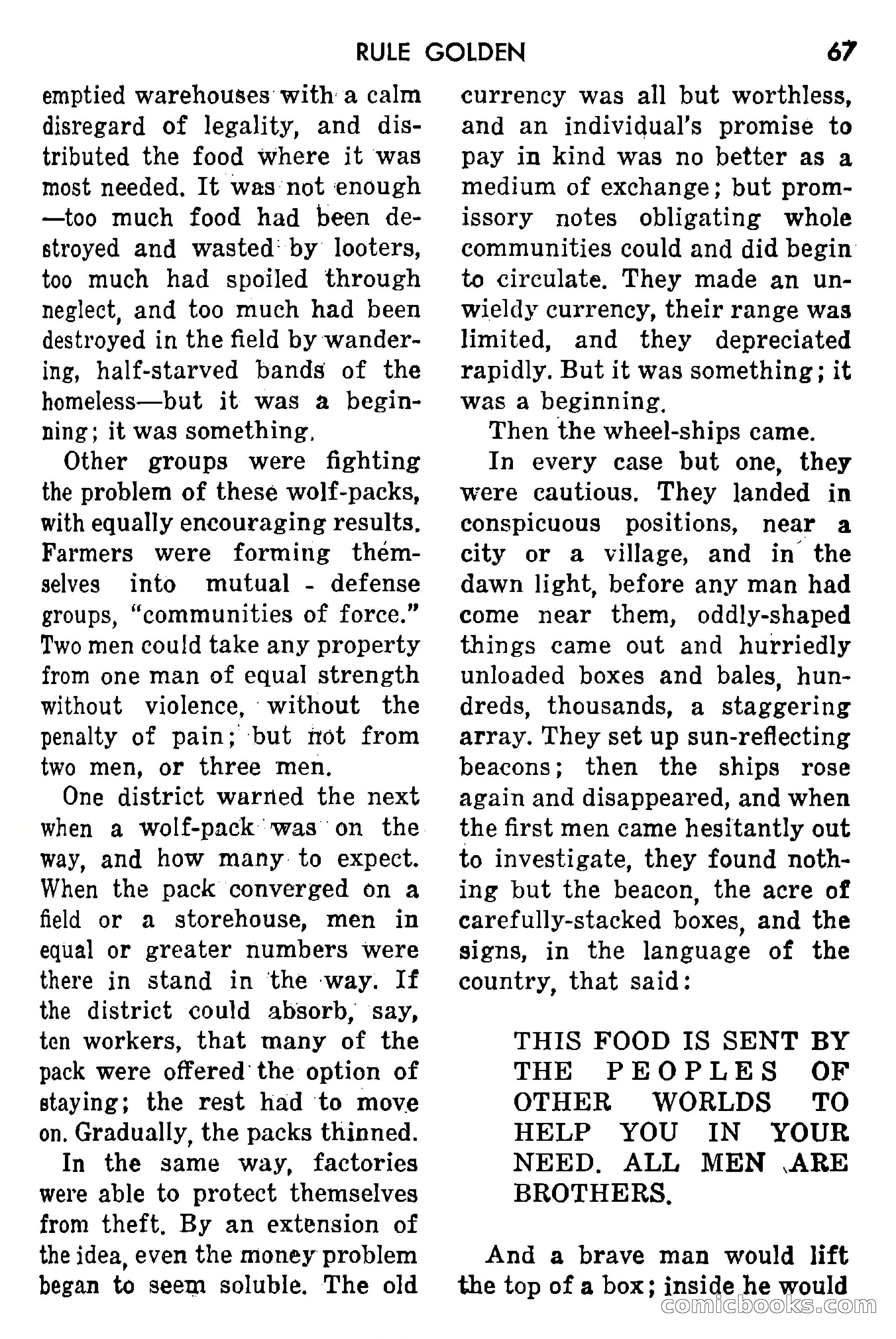 Science Fiction Adventures, May 1954 — page 70 of 166