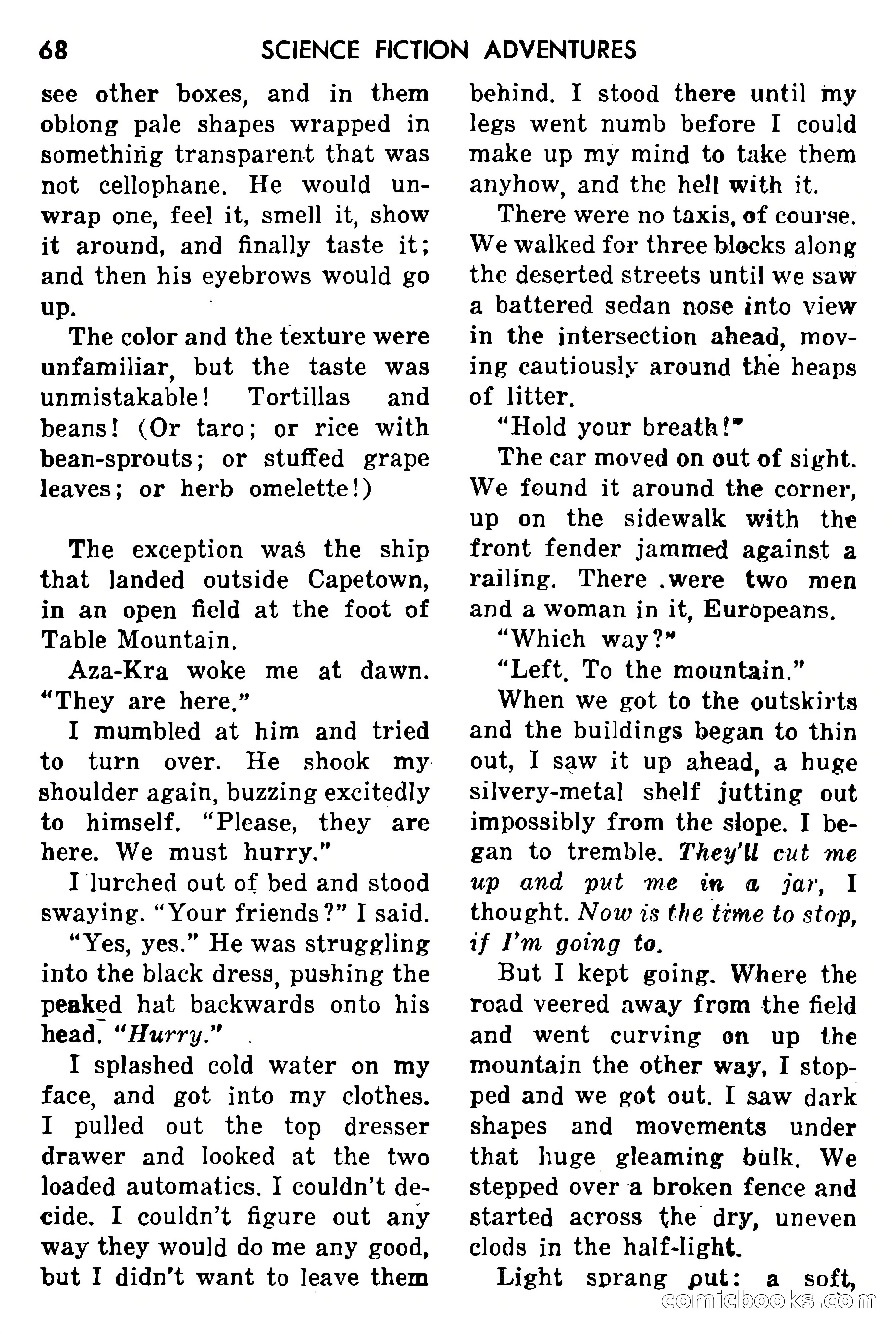 Science Fiction Adventures, May 1954 — page 71 of 166
