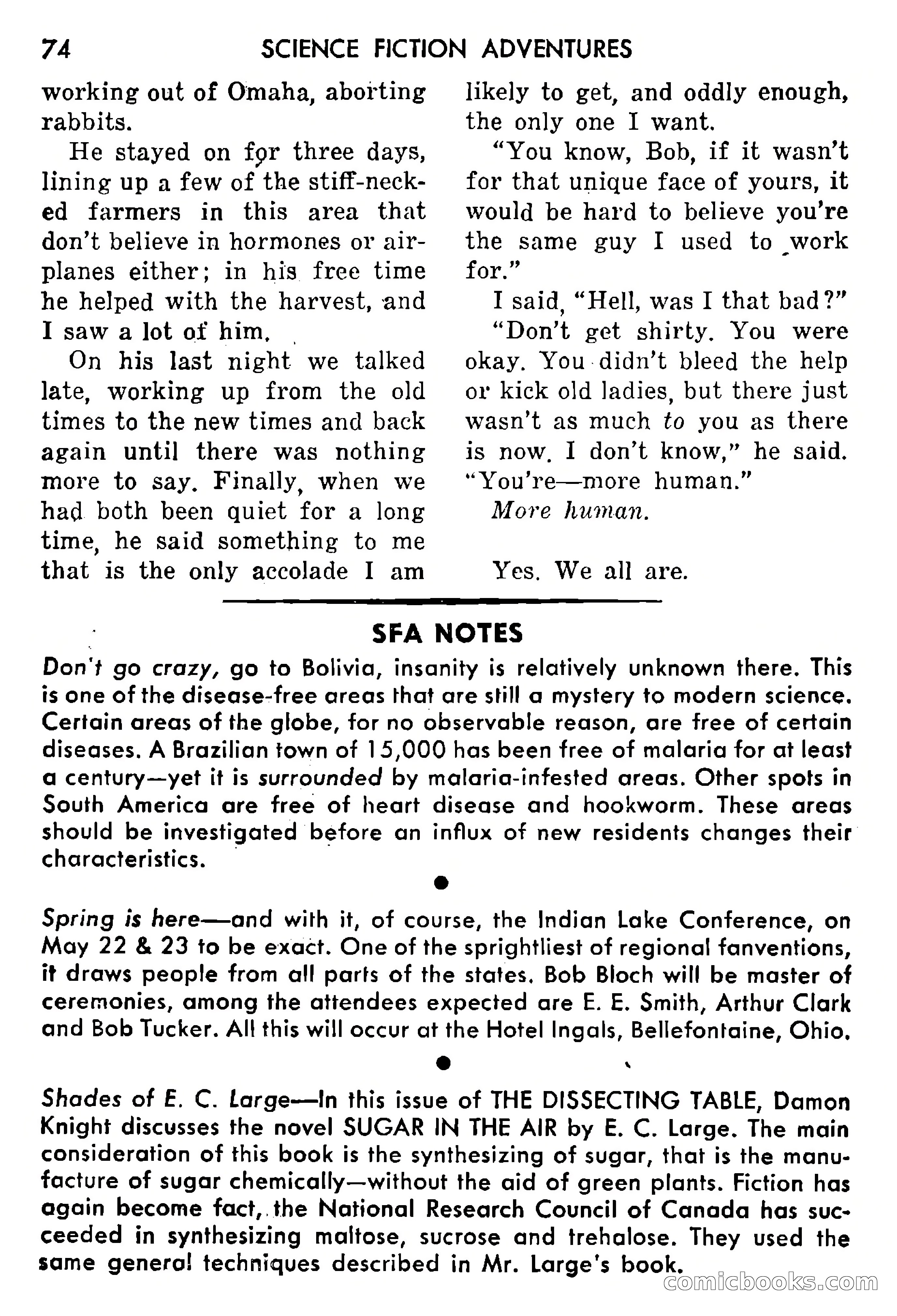 Science Fiction Adventures, May 1954 — page 77 of 166