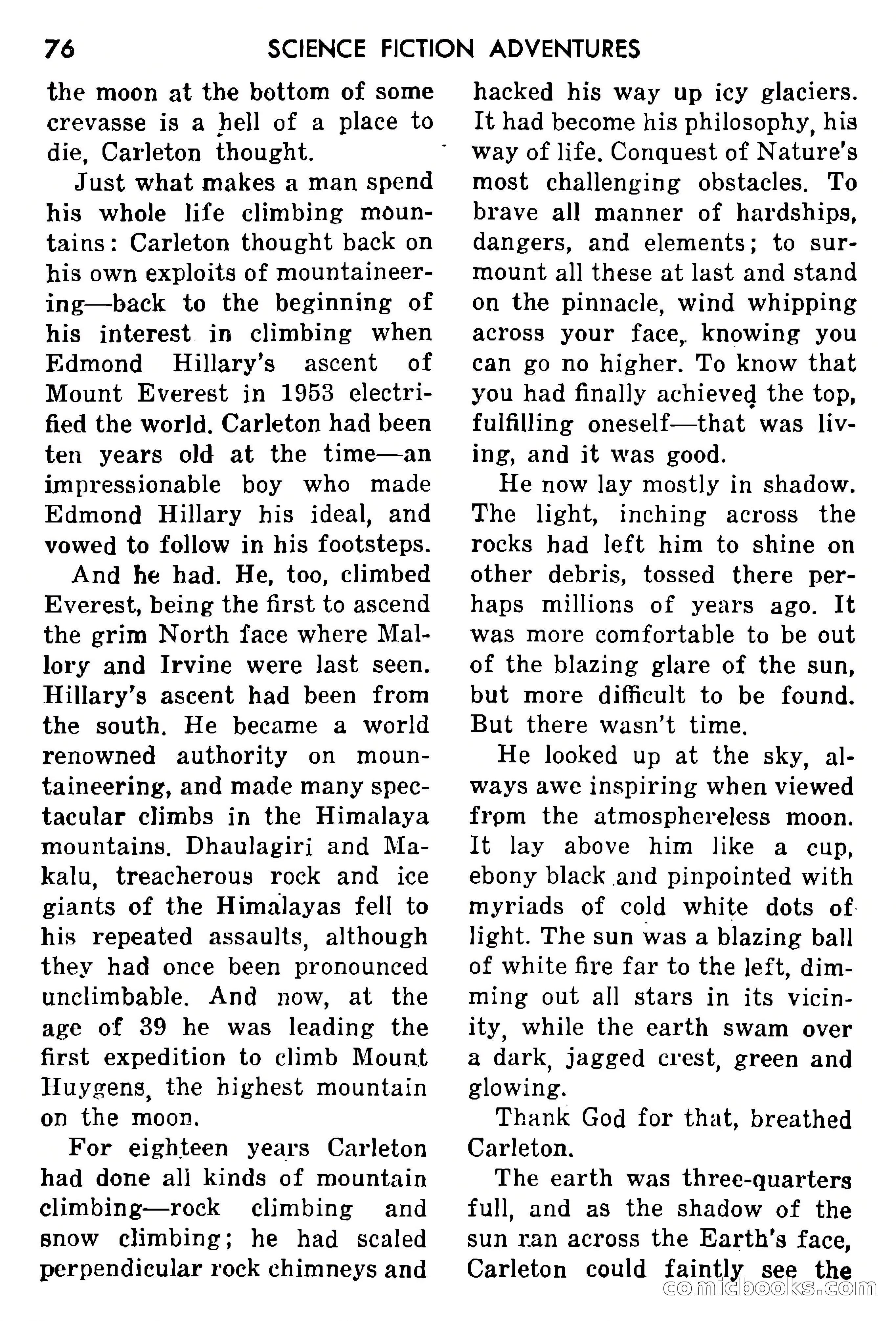 Science Fiction Adventures, May 1954 — page 79 of 166