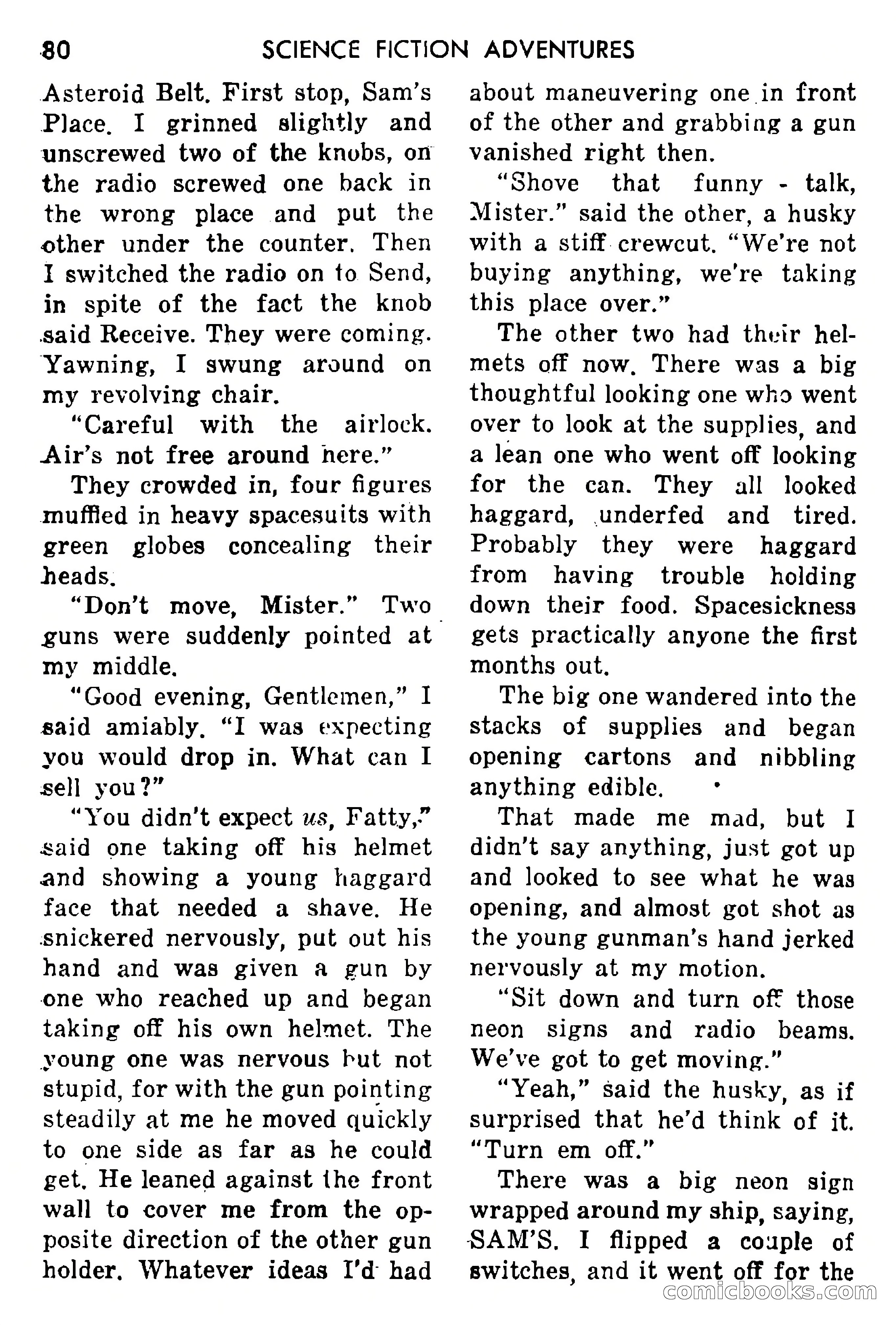 Science Fiction Adventures, May 1954 — page 83 of 166