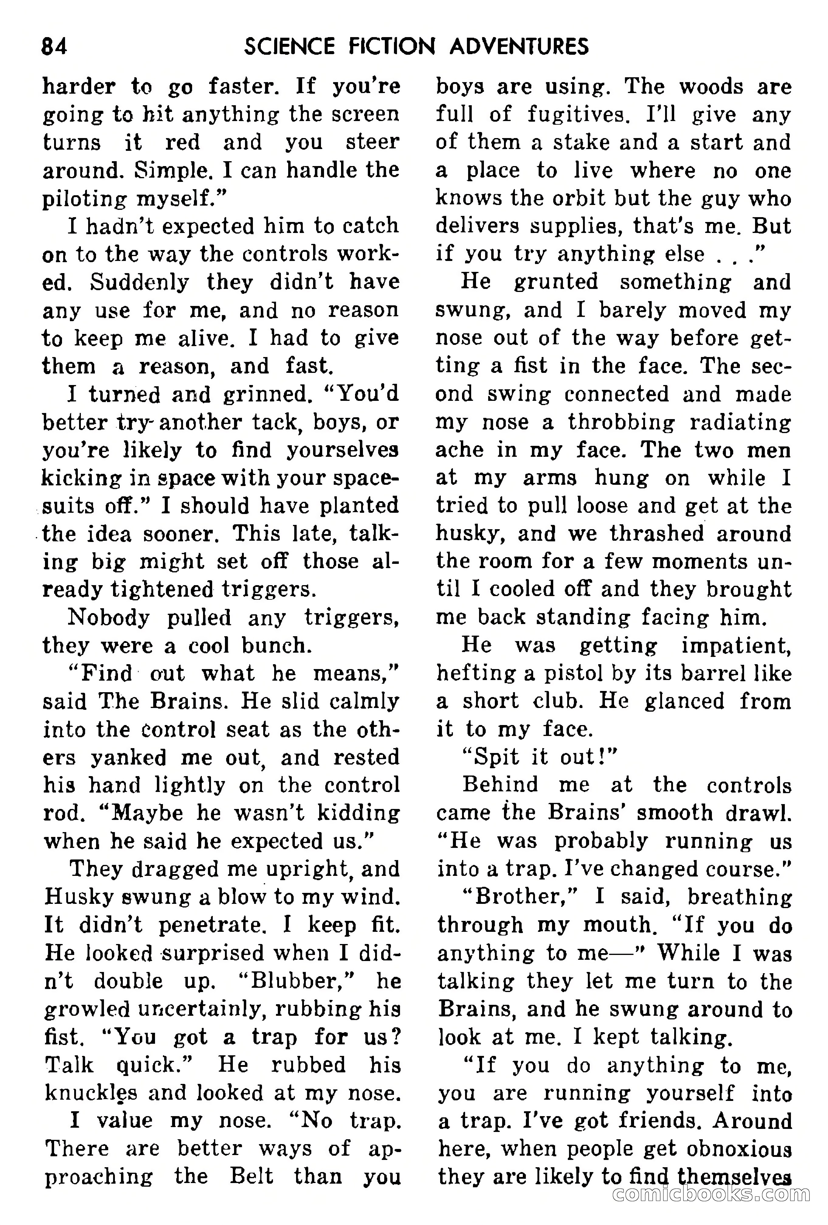 Science Fiction Adventures, May 1954 — page 87 of 166