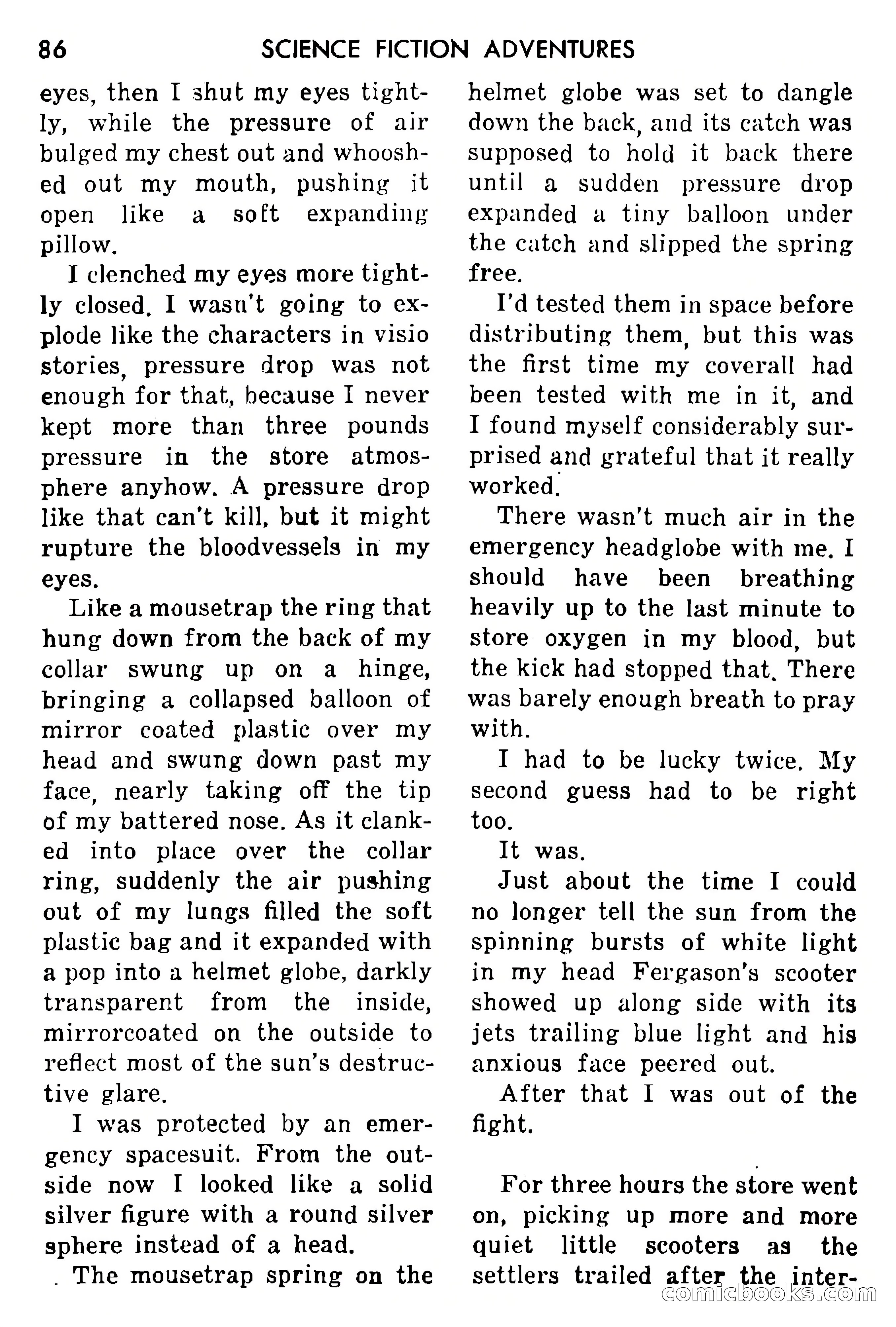 Science Fiction Adventures, May 1954 — page 89 of 166