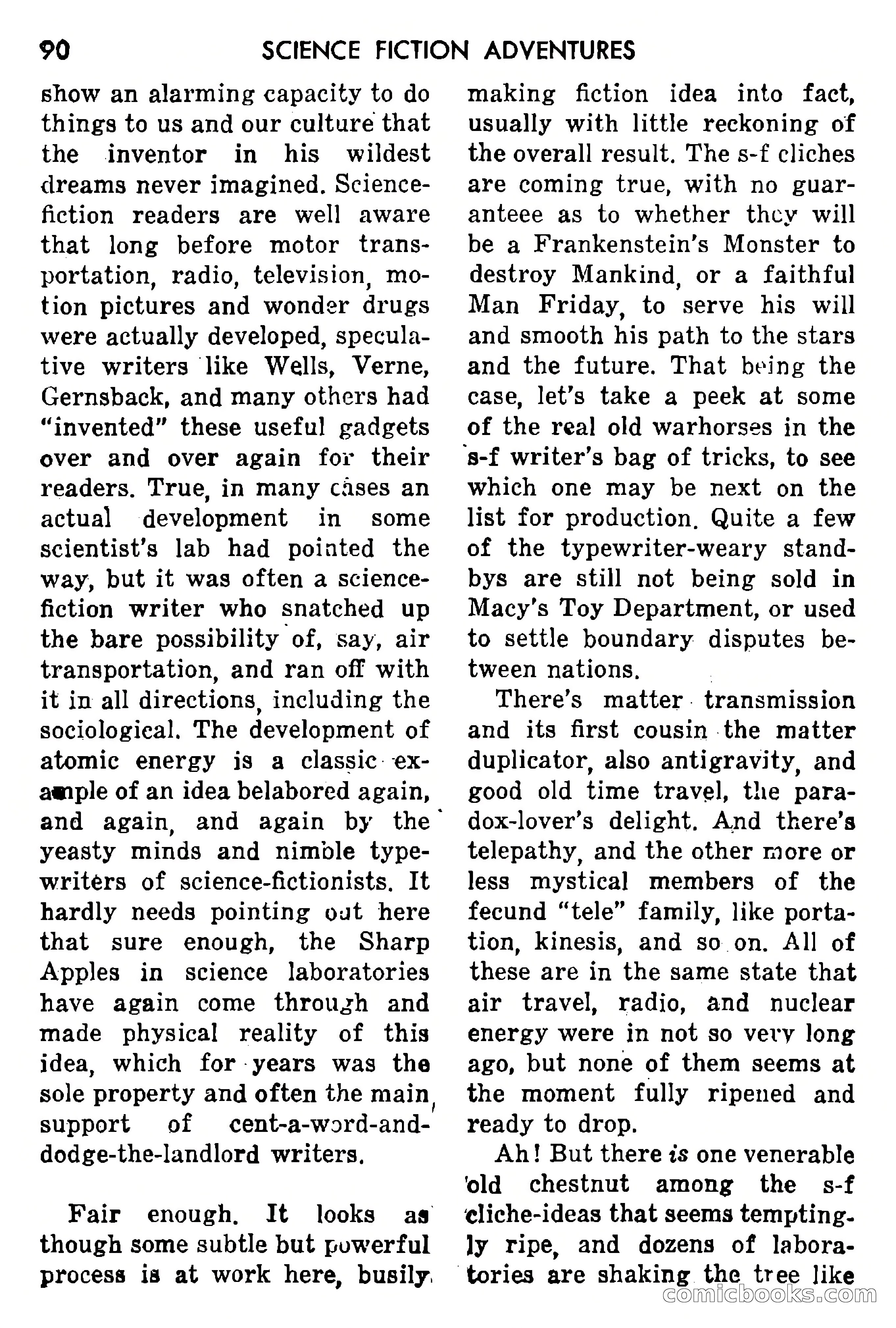 Science Fiction Adventures, May 1954 — page 93 of 166