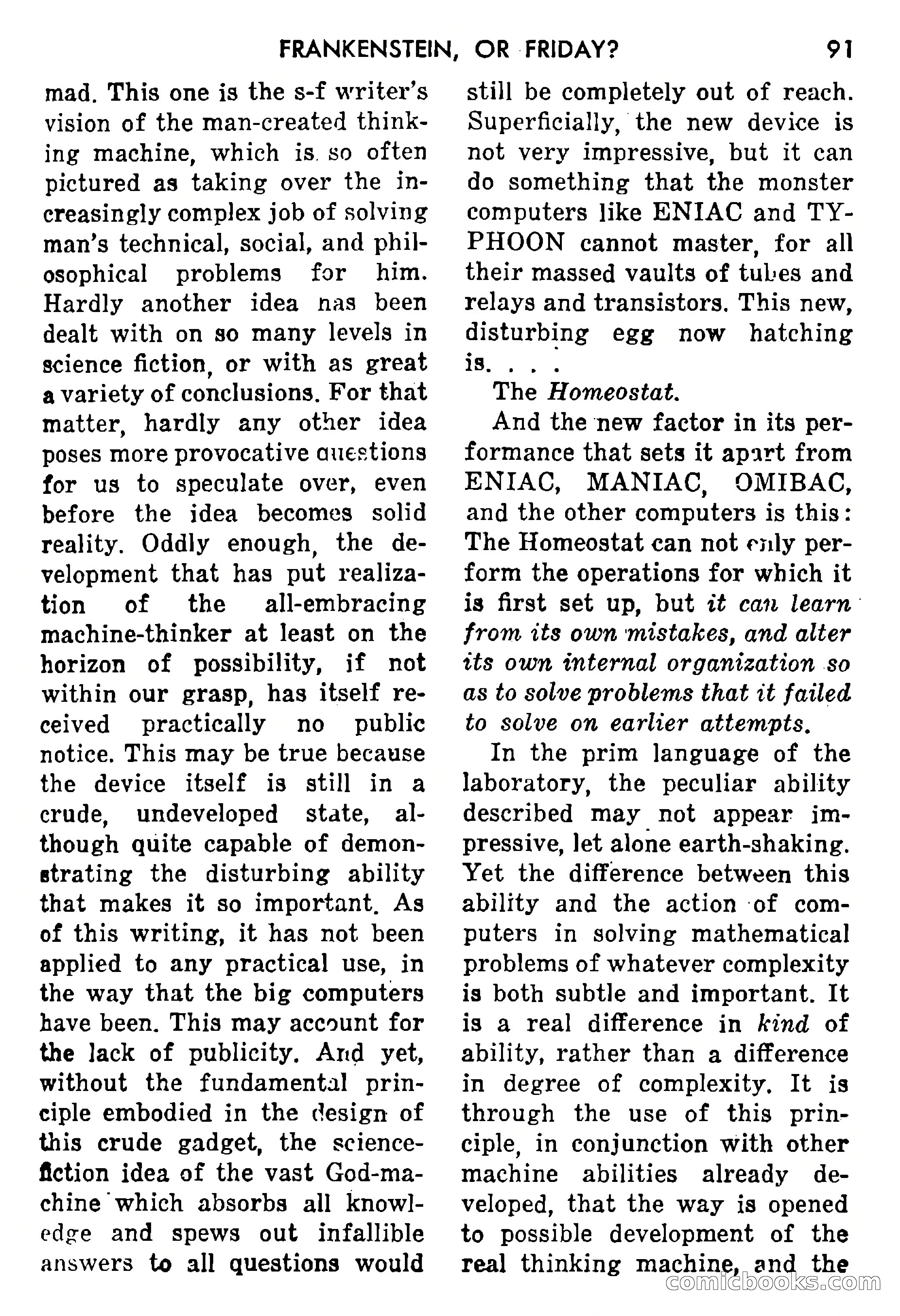 Science Fiction Adventures, May 1954 — page 94 of 166