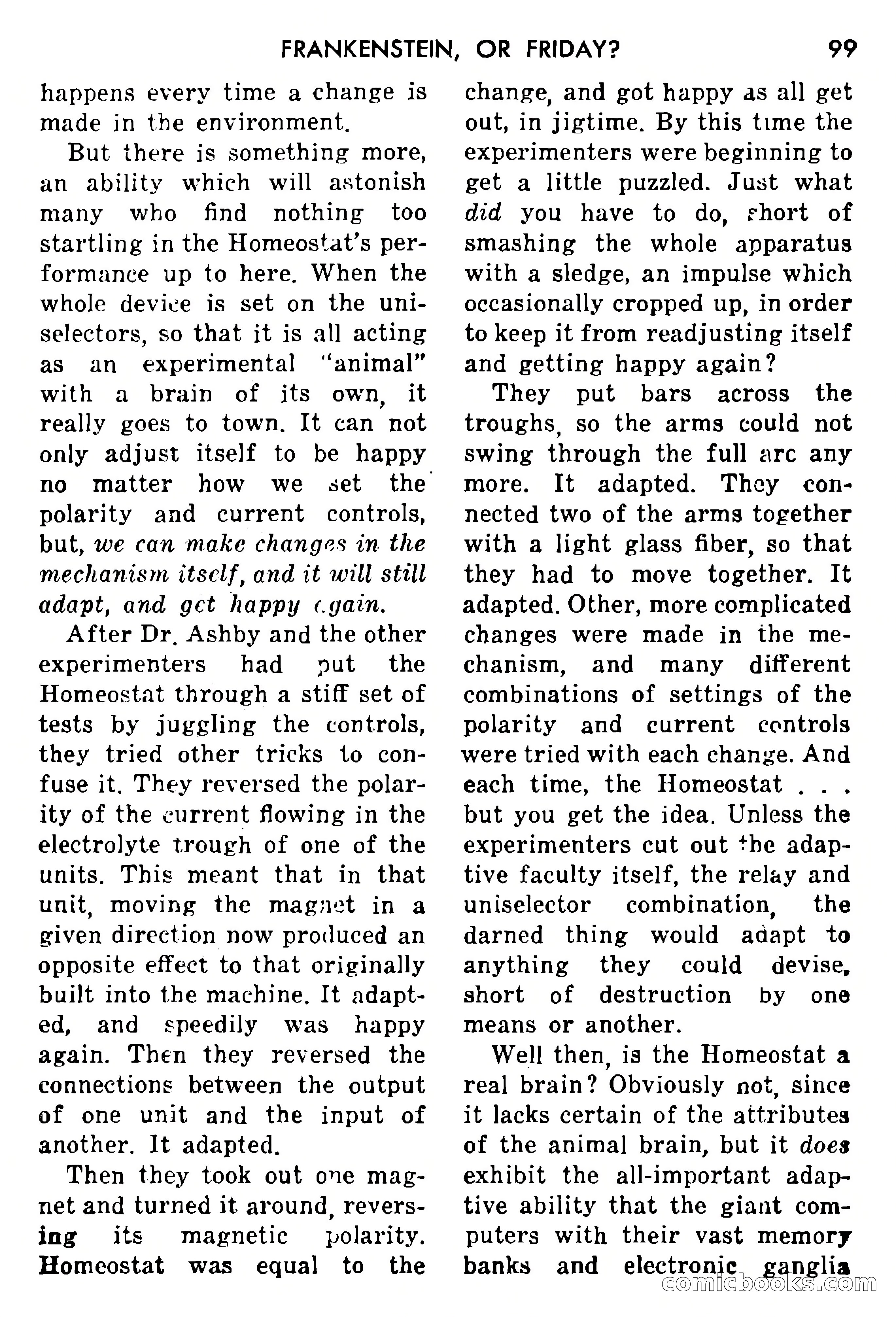Science Fiction Adventures, May 1954 — page 102 of 166