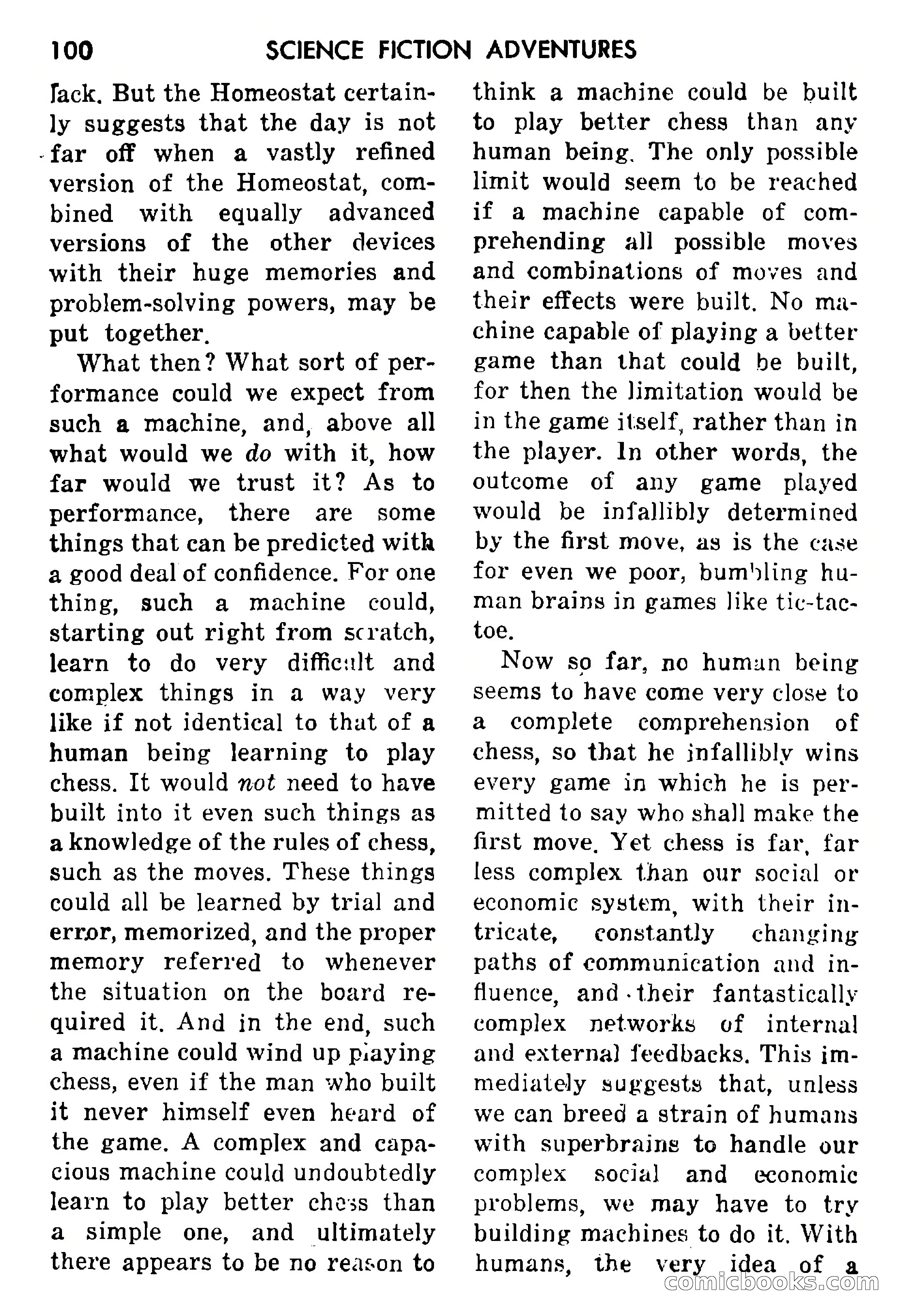 Science Fiction Adventures, May 1954 — page 103 of 166