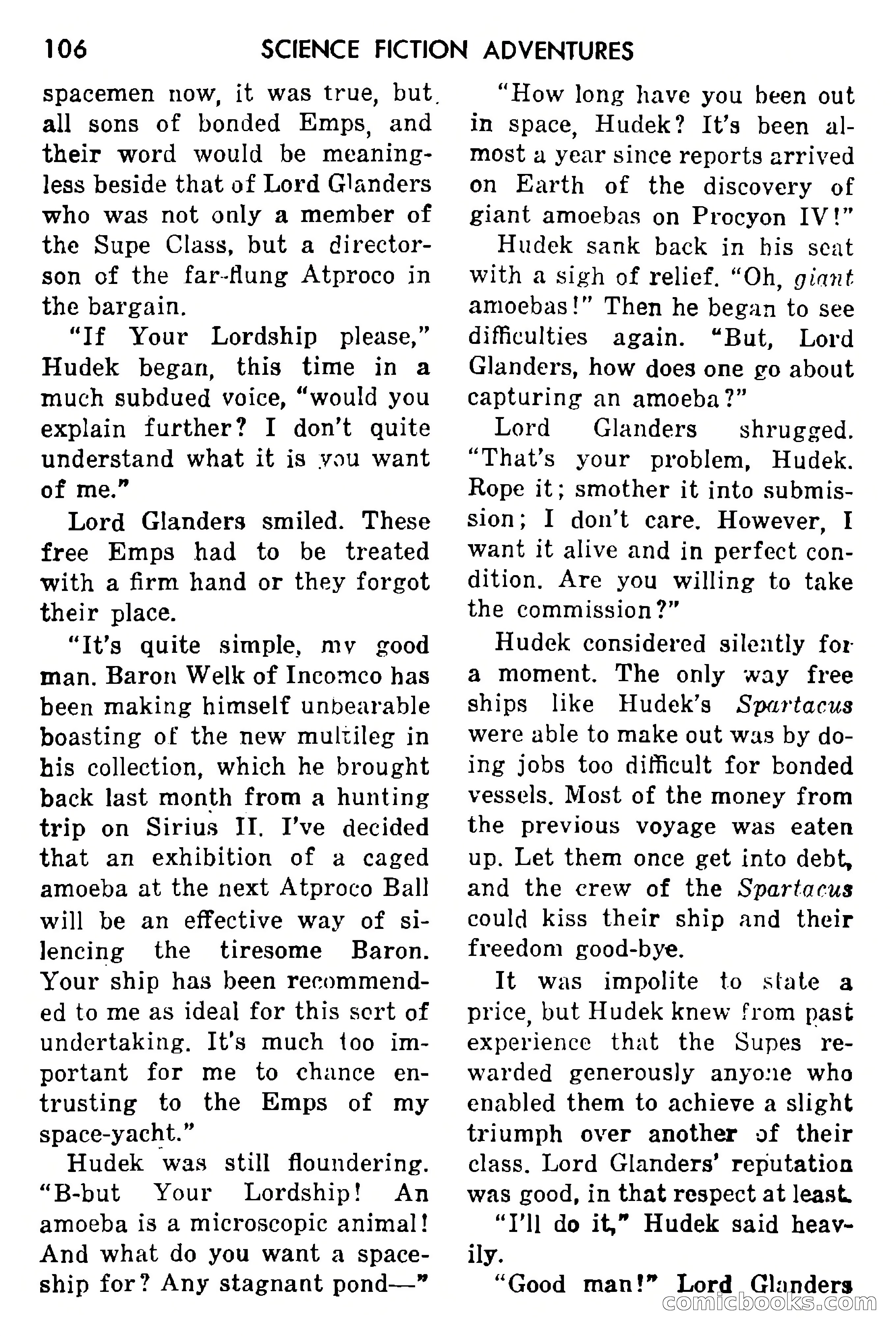 Science Fiction Adventures, May 1954 — page 109 of 166