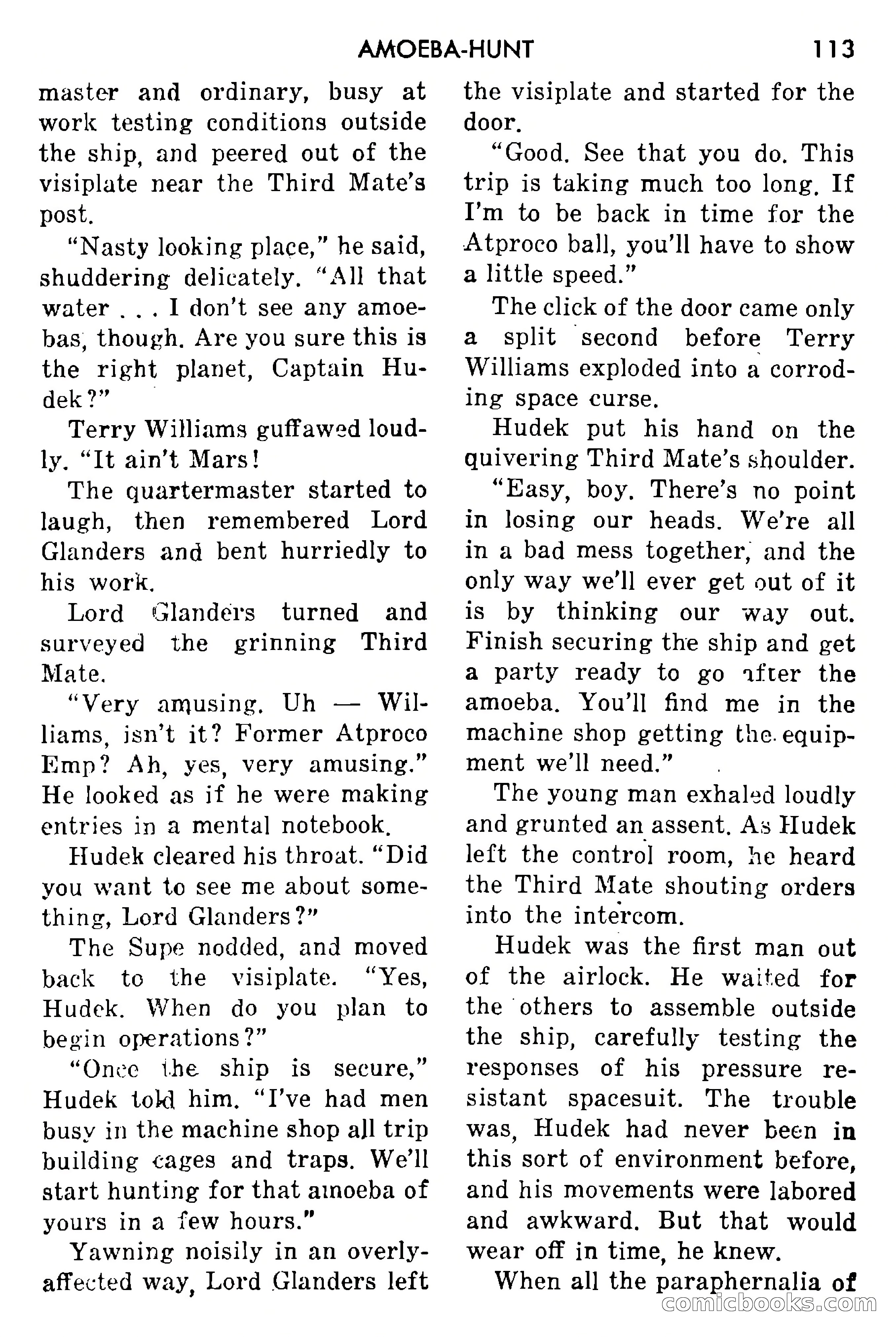 Science Fiction Adventures, May 1954 — page 116 of 166