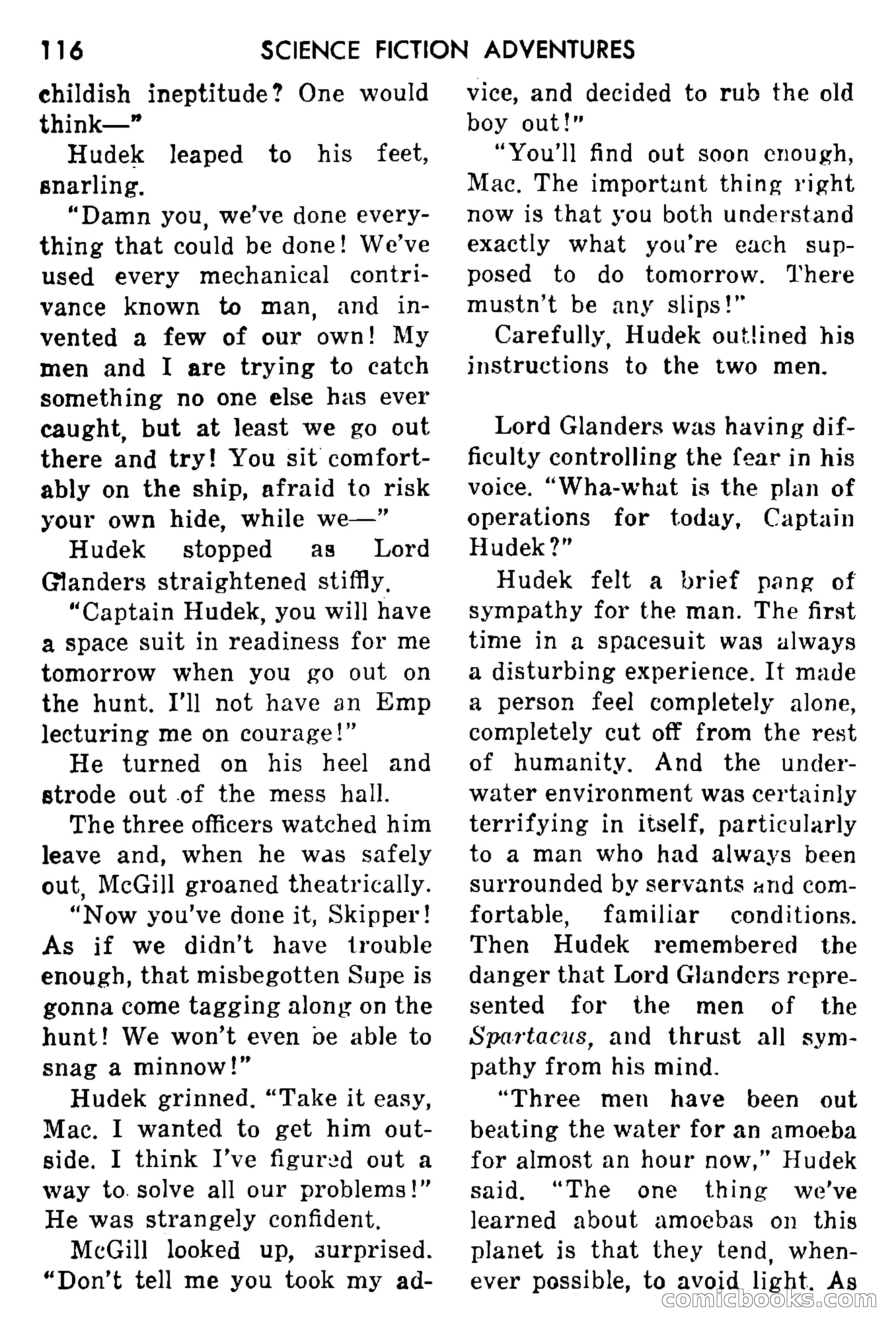Science Fiction Adventures, May 1954 — page 119 of 166