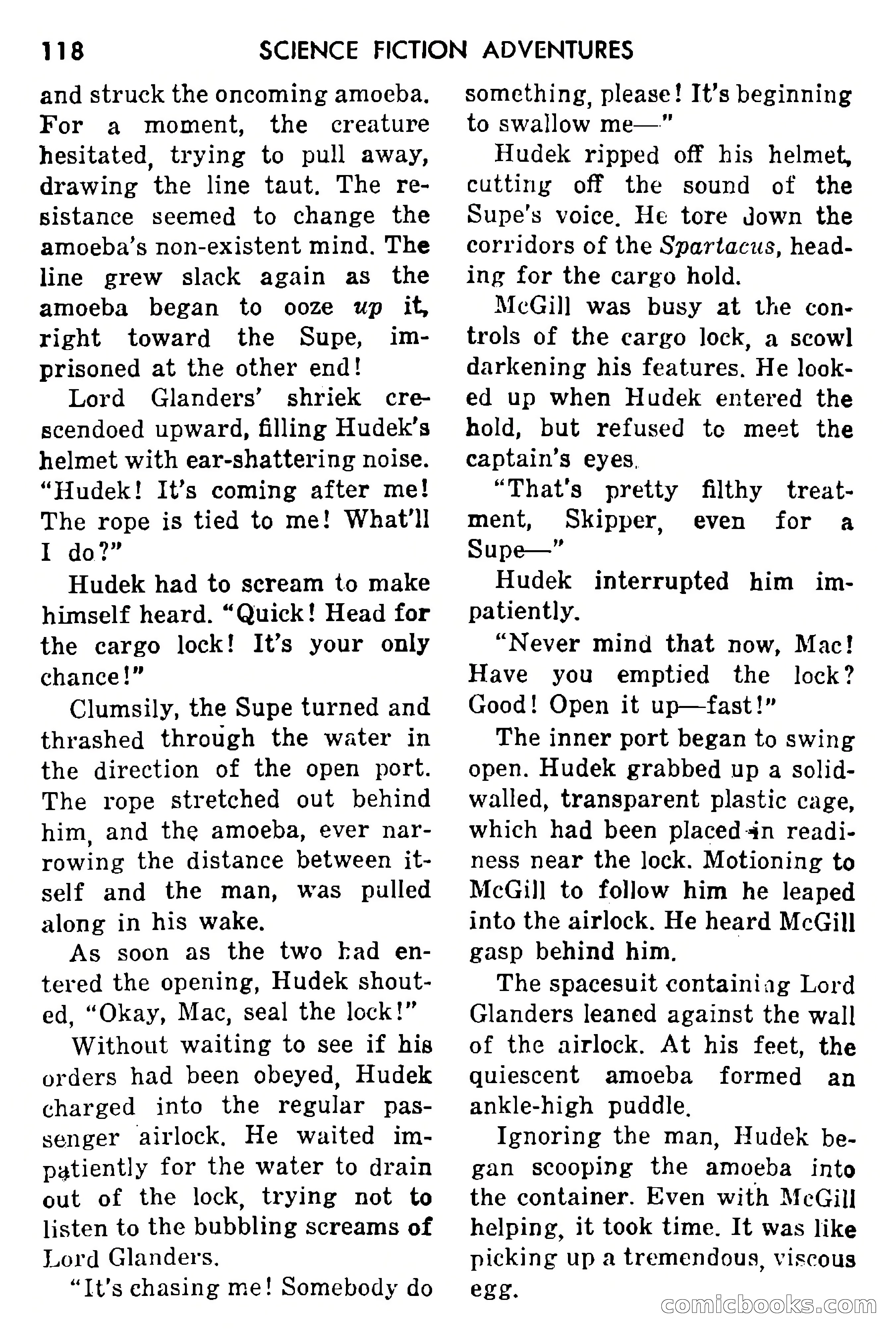 Science Fiction Adventures, May 1954 — page 121 of 166
