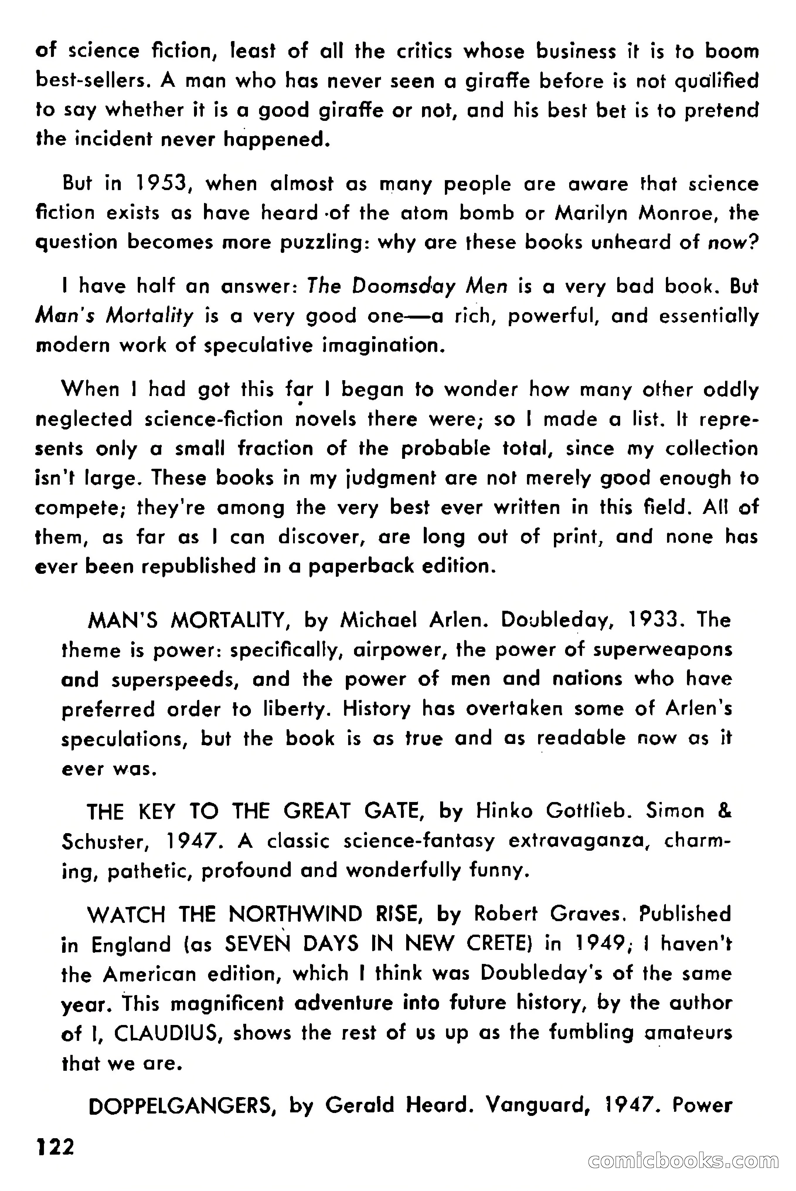 Science Fiction Adventures, May 1954 — page 125 of 166