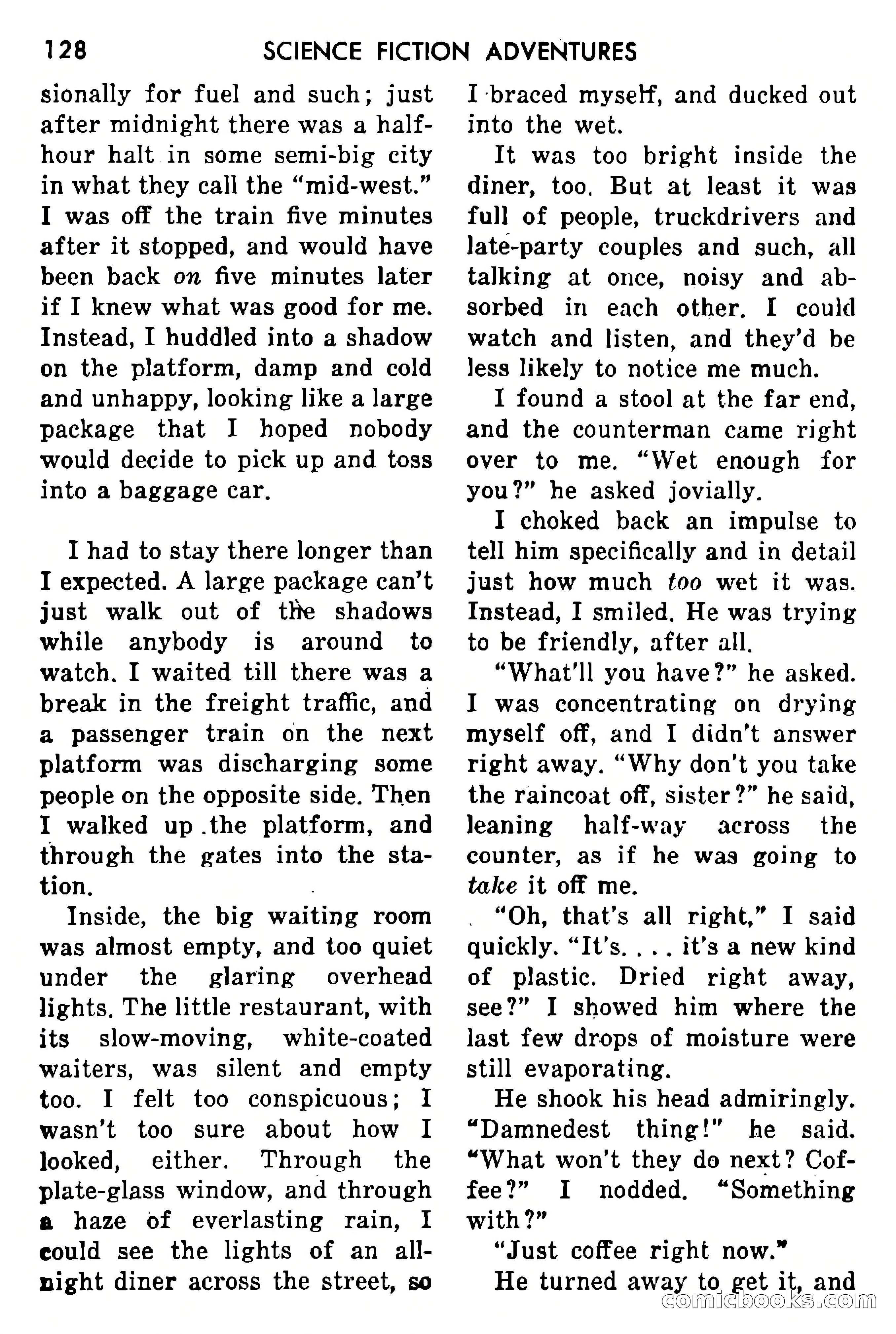 Science Fiction Adventures, May 1954 — page 131 of 166
