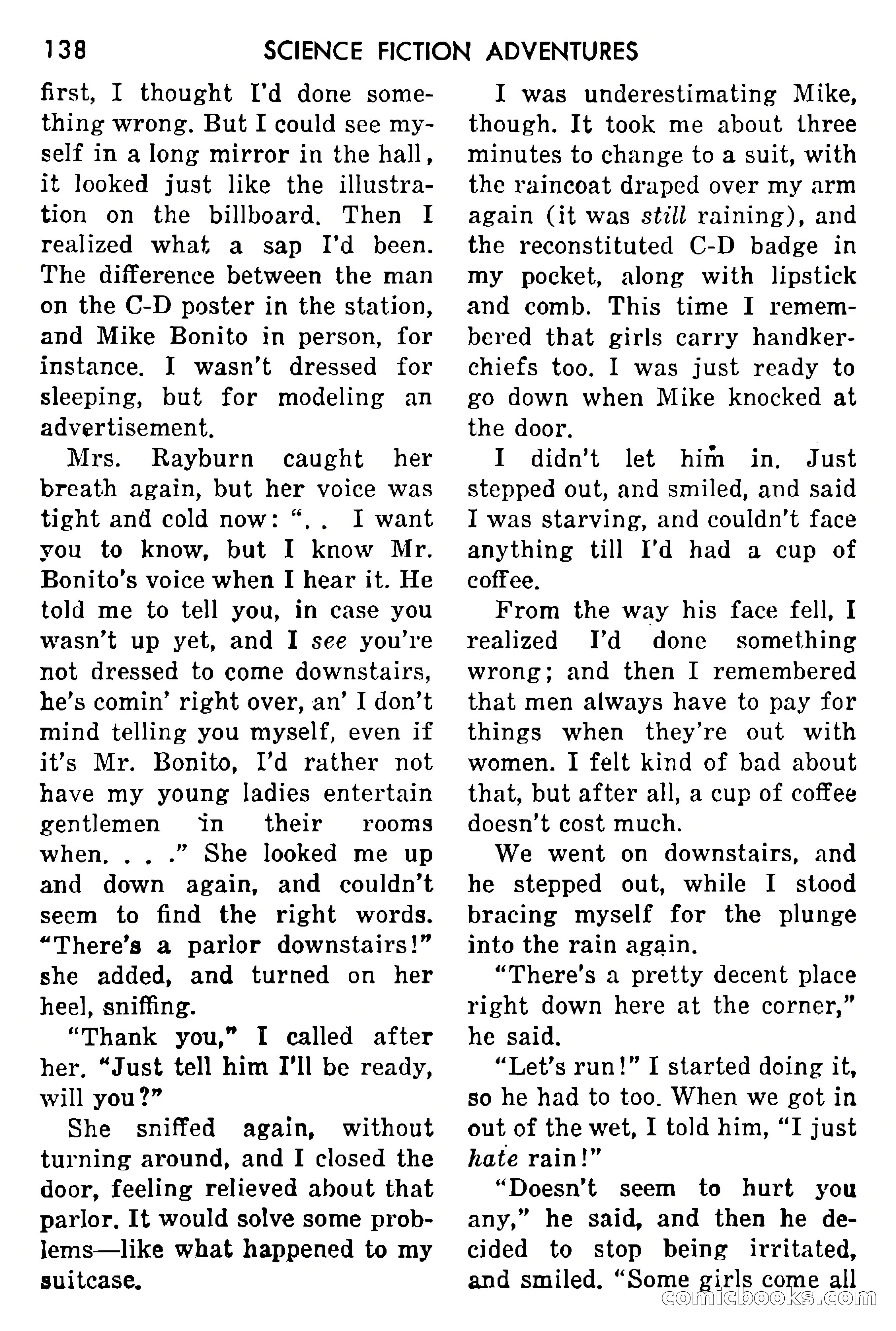 Science Fiction Adventures, May 1954 — page 141 of 166