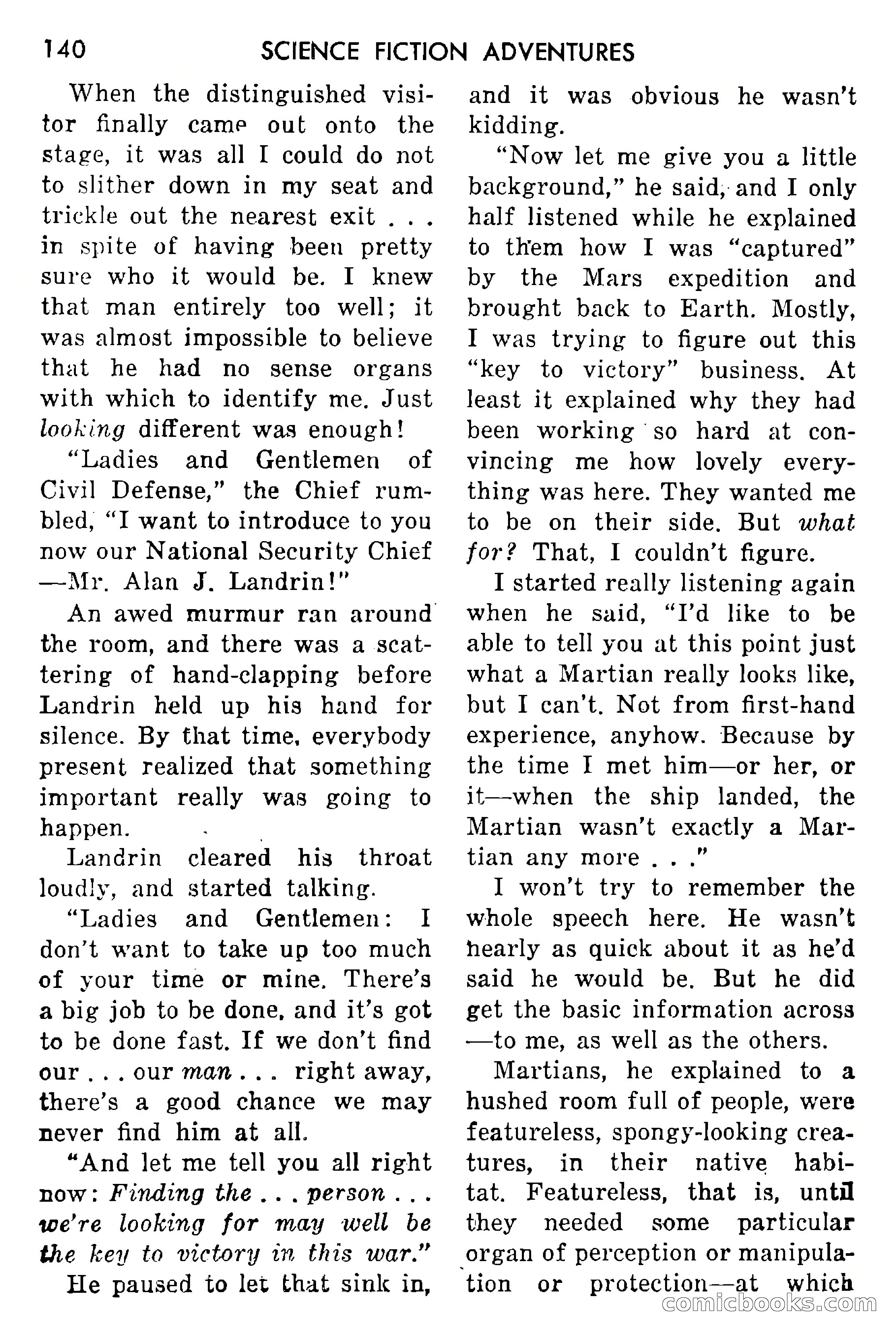Science Fiction Adventures, May 1954 — page 143 of 166