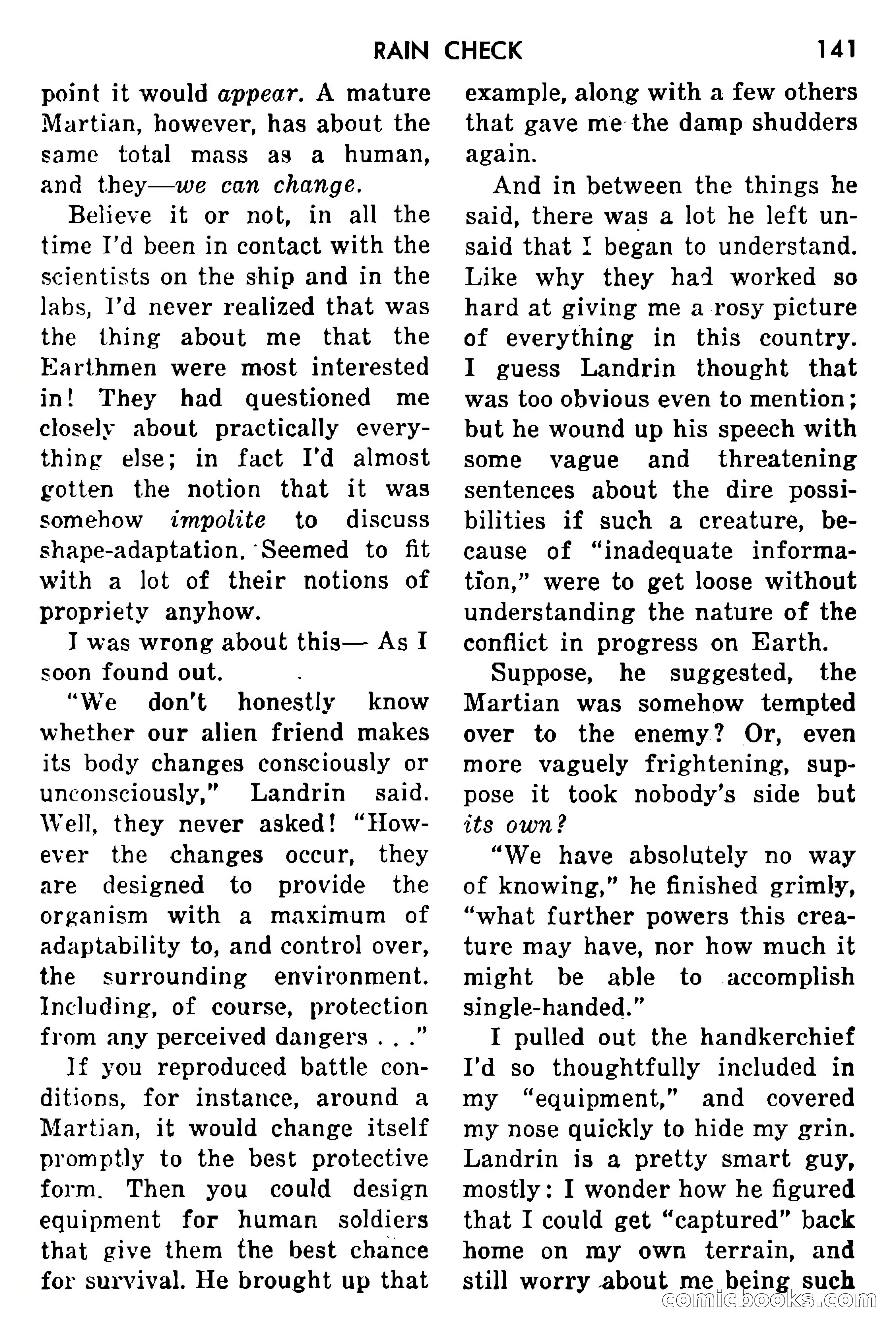 Science Fiction Adventures, May 1954 — page 144 of 166