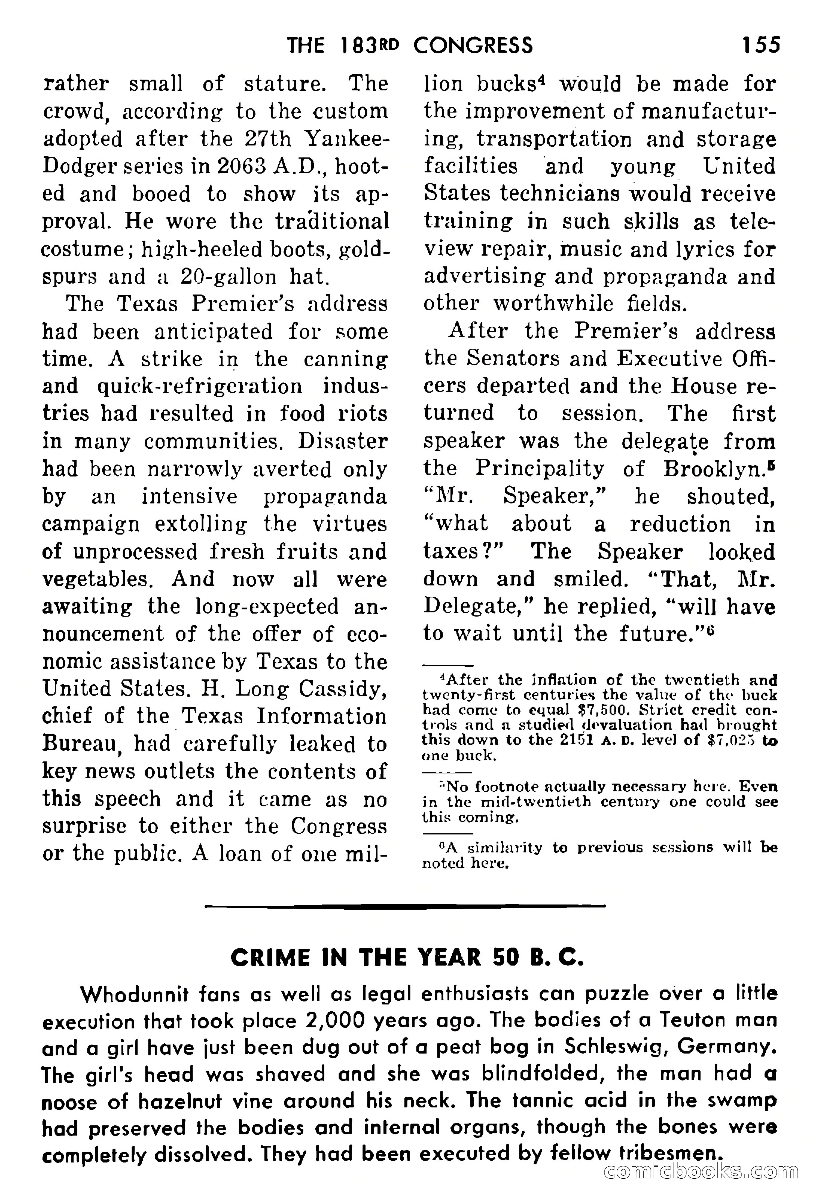 Science Fiction Adventures, May 1954 — page 158 of 166