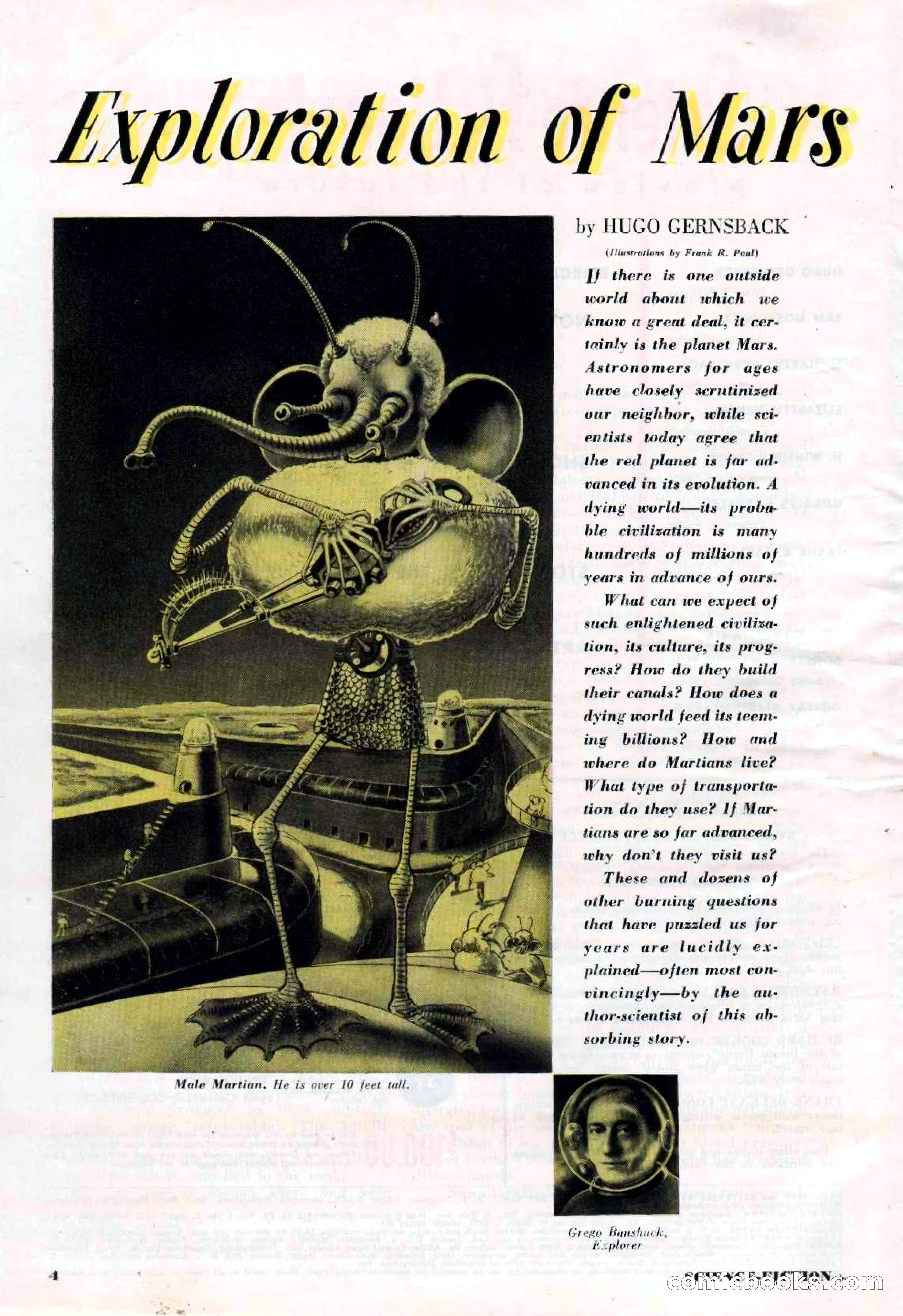 Science-Fiction Plus, March 1953 — page 4 of 68