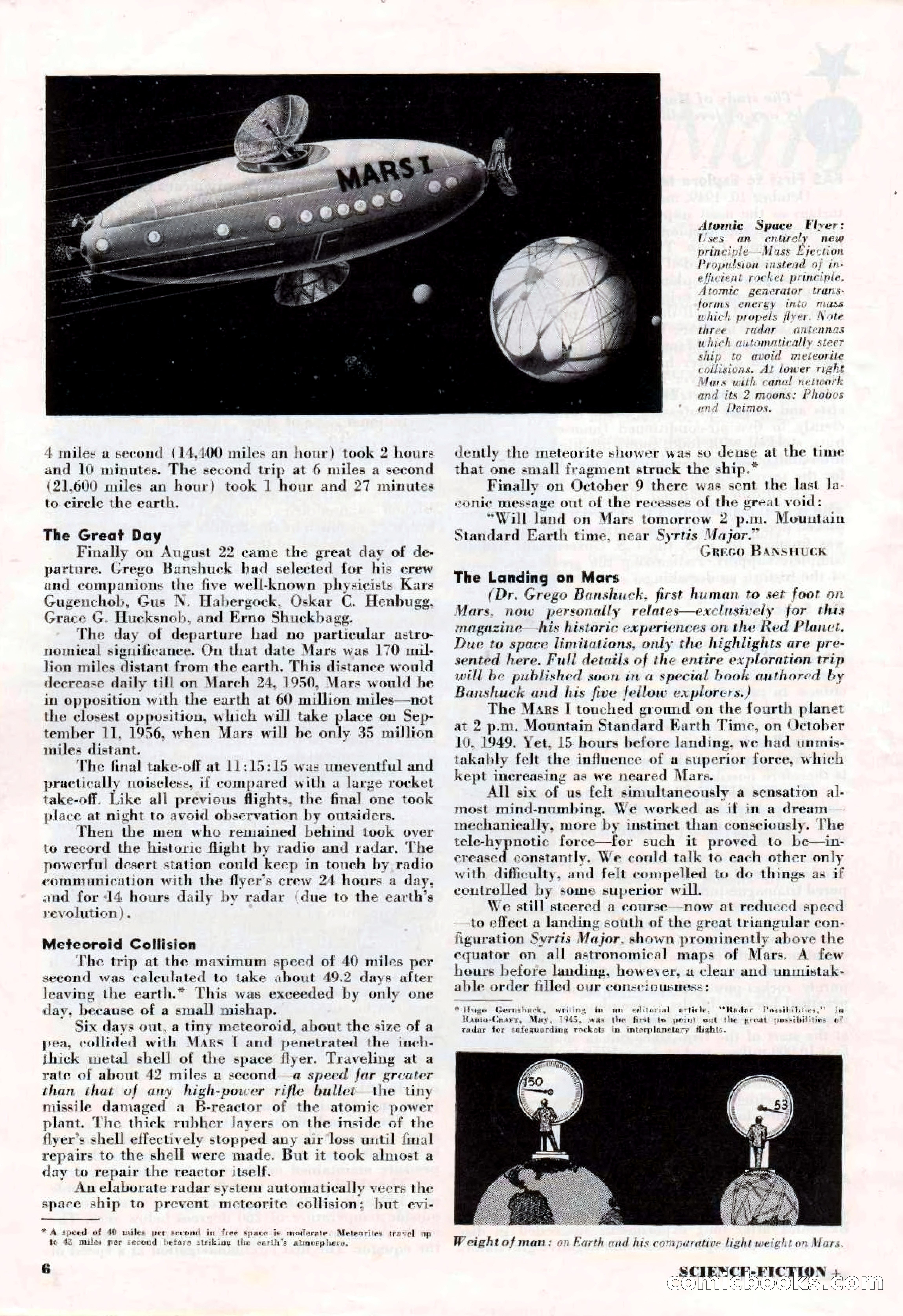 Science-Fiction Plus, March 1953 — page 6 of 68