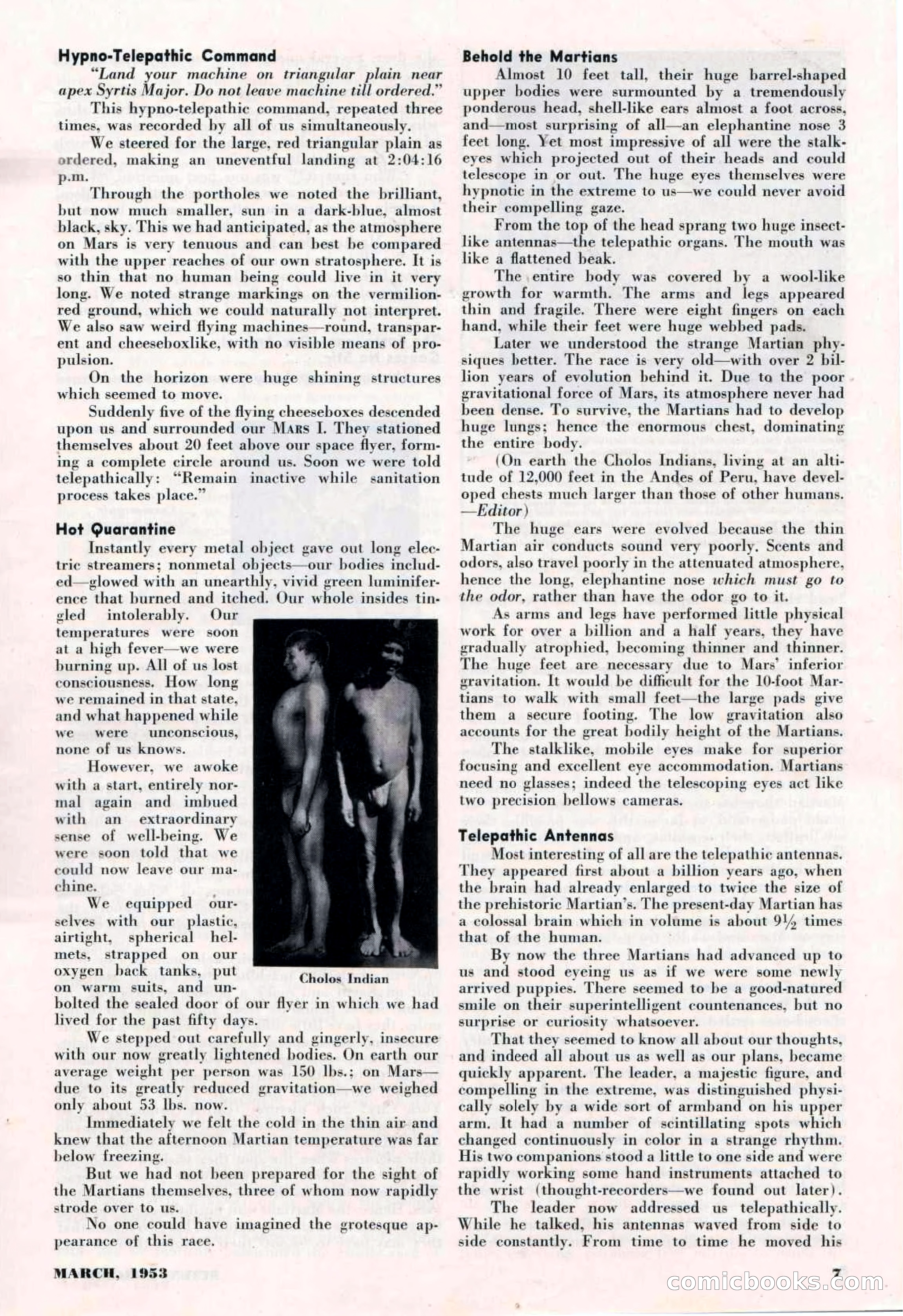 Science-Fiction Plus, March 1953 — page 7 of 68